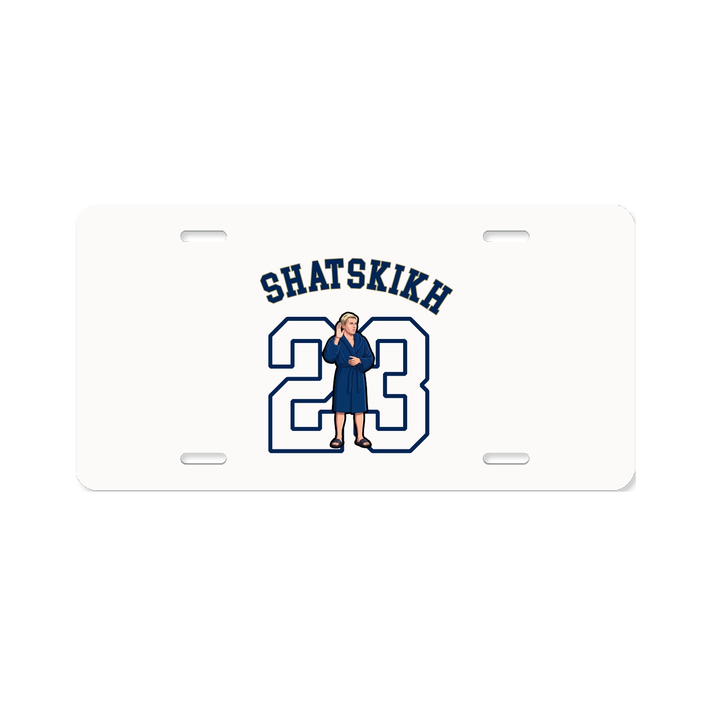 License Plate — Shirsey Arch in Classic