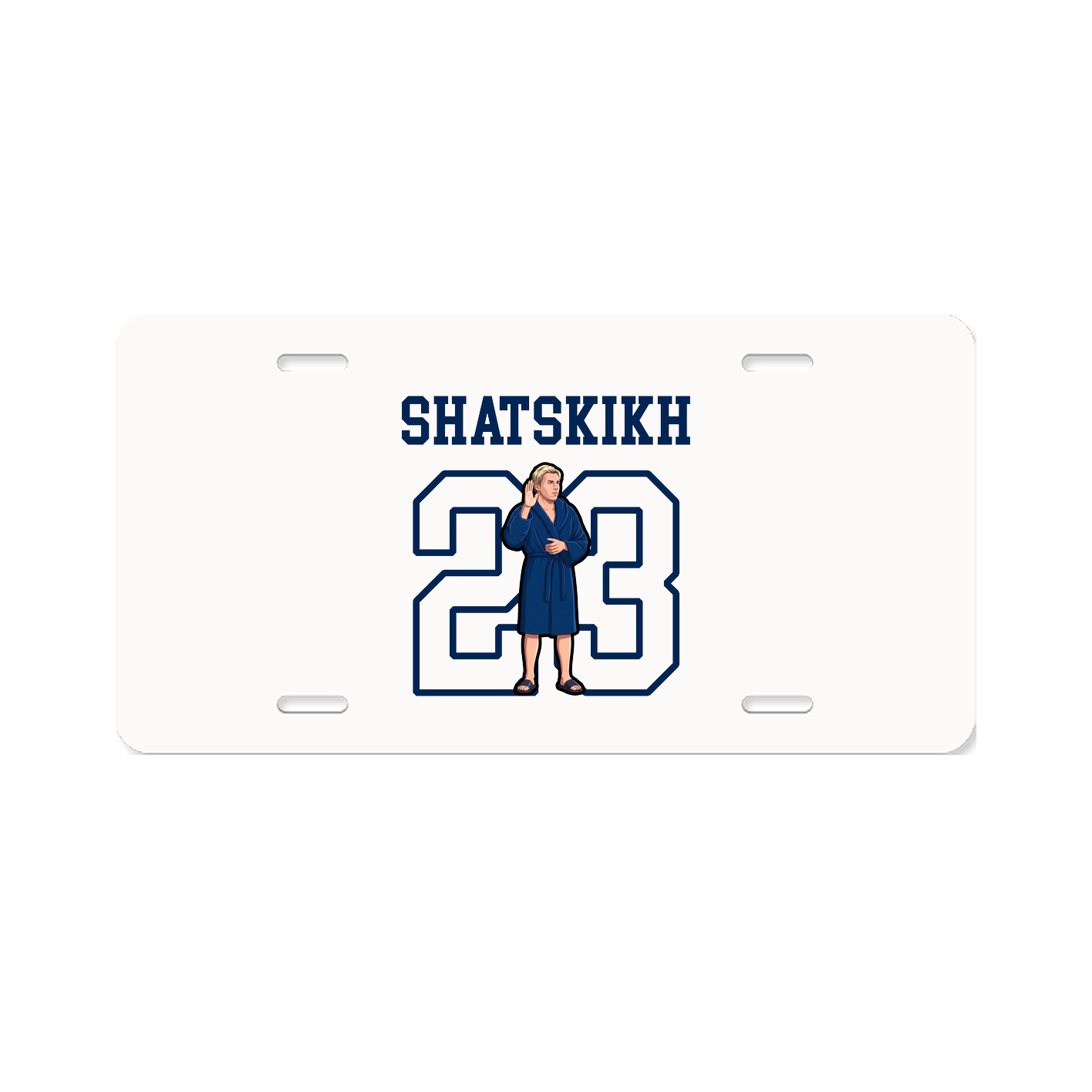 License Plate — Shirsey in Classic