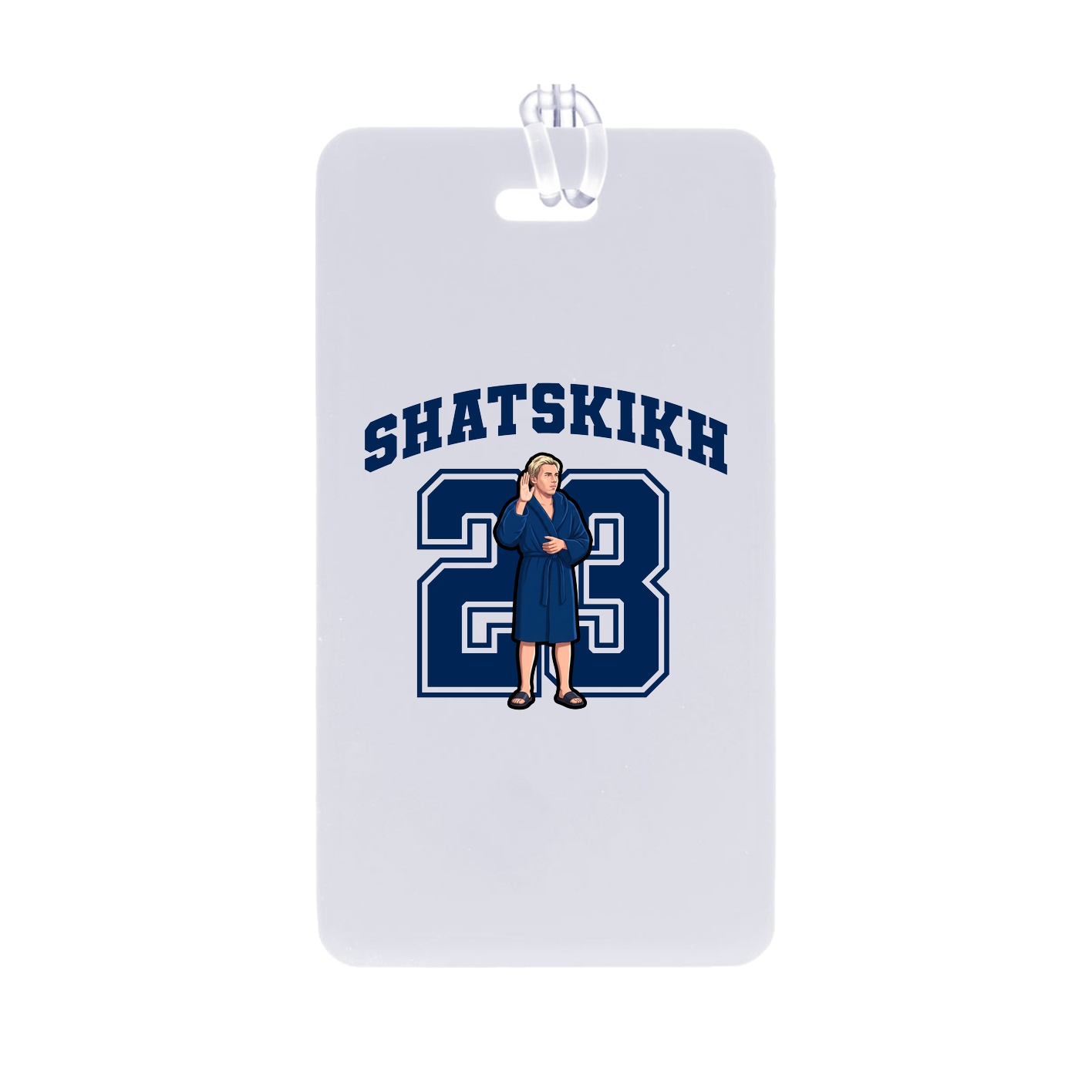 Bag Tag — Number in Classic