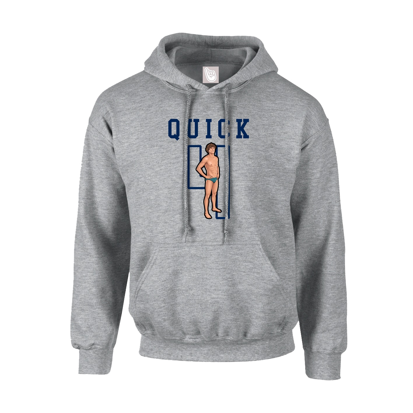 Hoodie — Shirsey in Grey