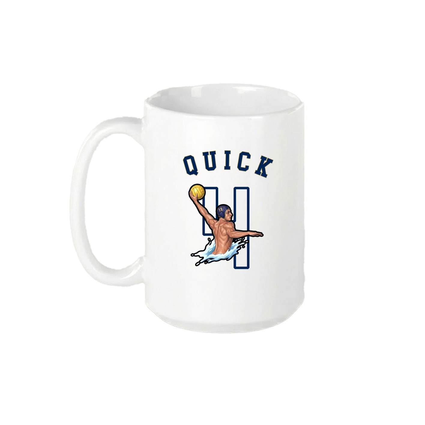 15oz Coffee Mug — Shirsey Arch in White