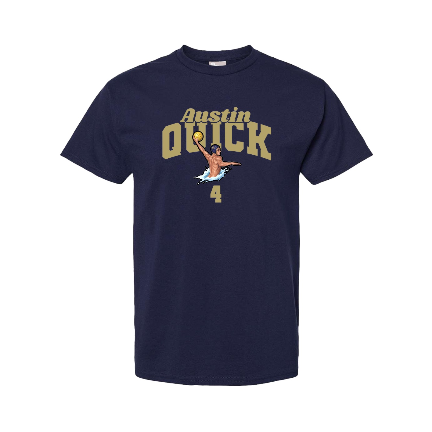 Youth Tee — Signature Arch in Navy