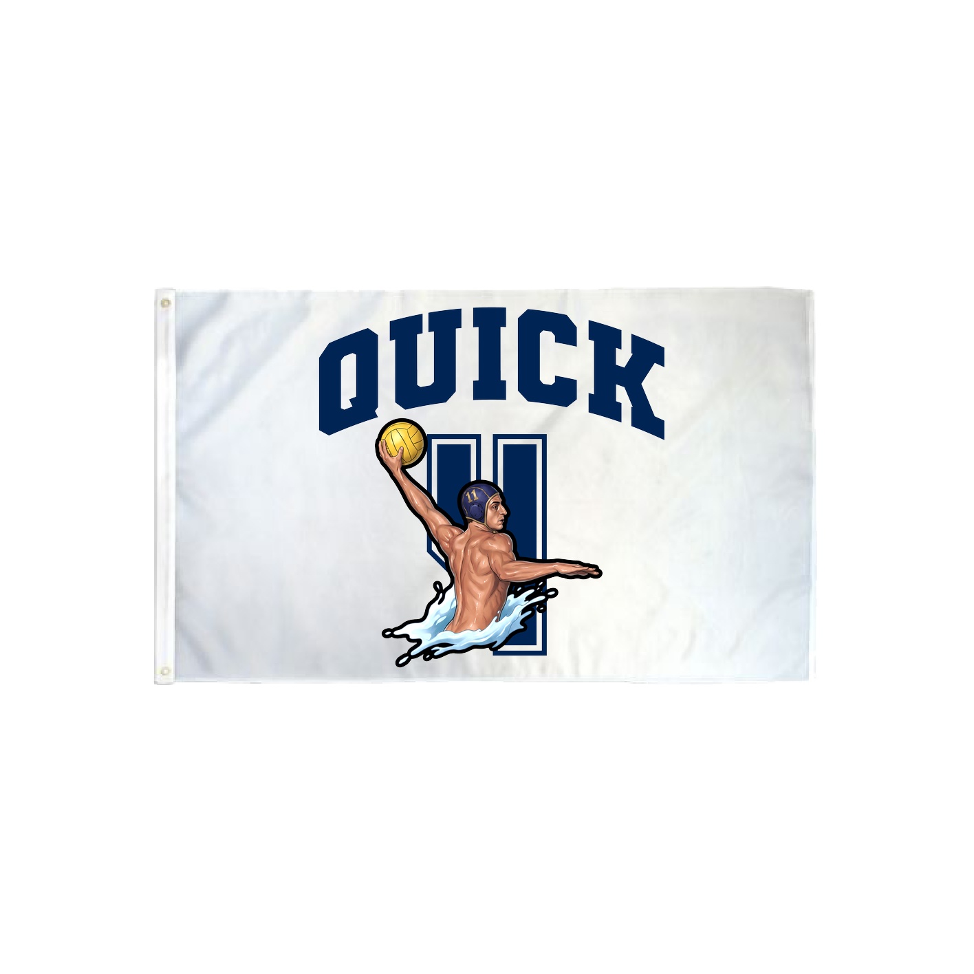 3x5 Flag — Number in Classic