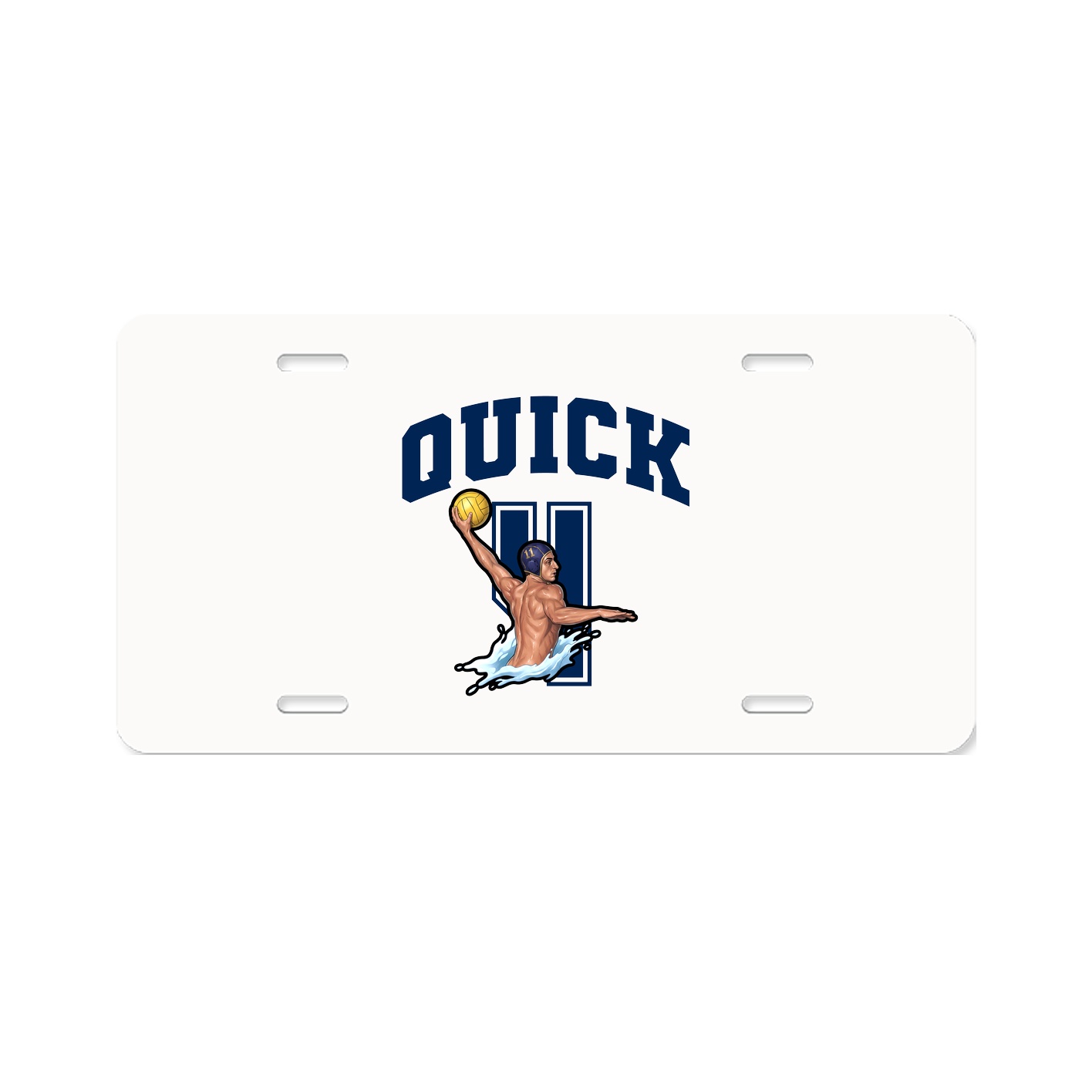 License Plate — Number in Classic
