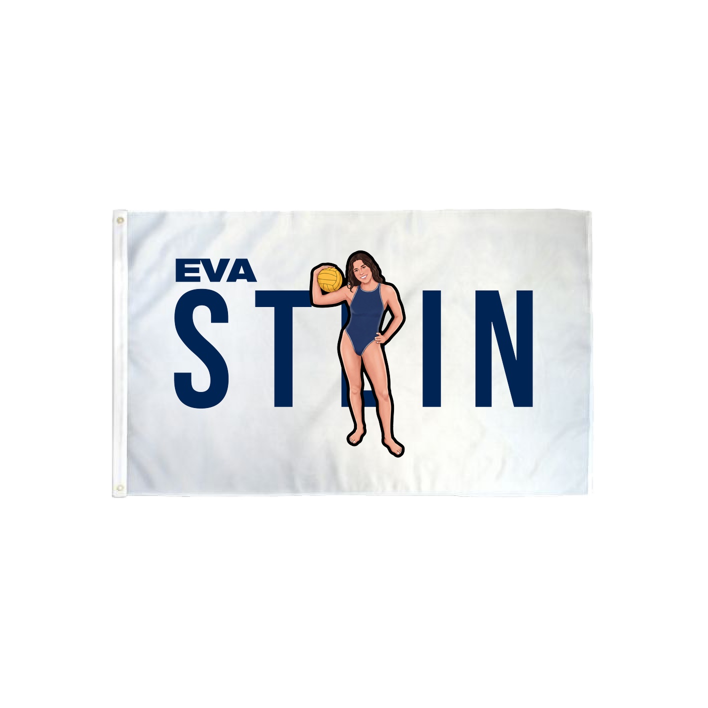 3x5 Flag — Player Name in Classic