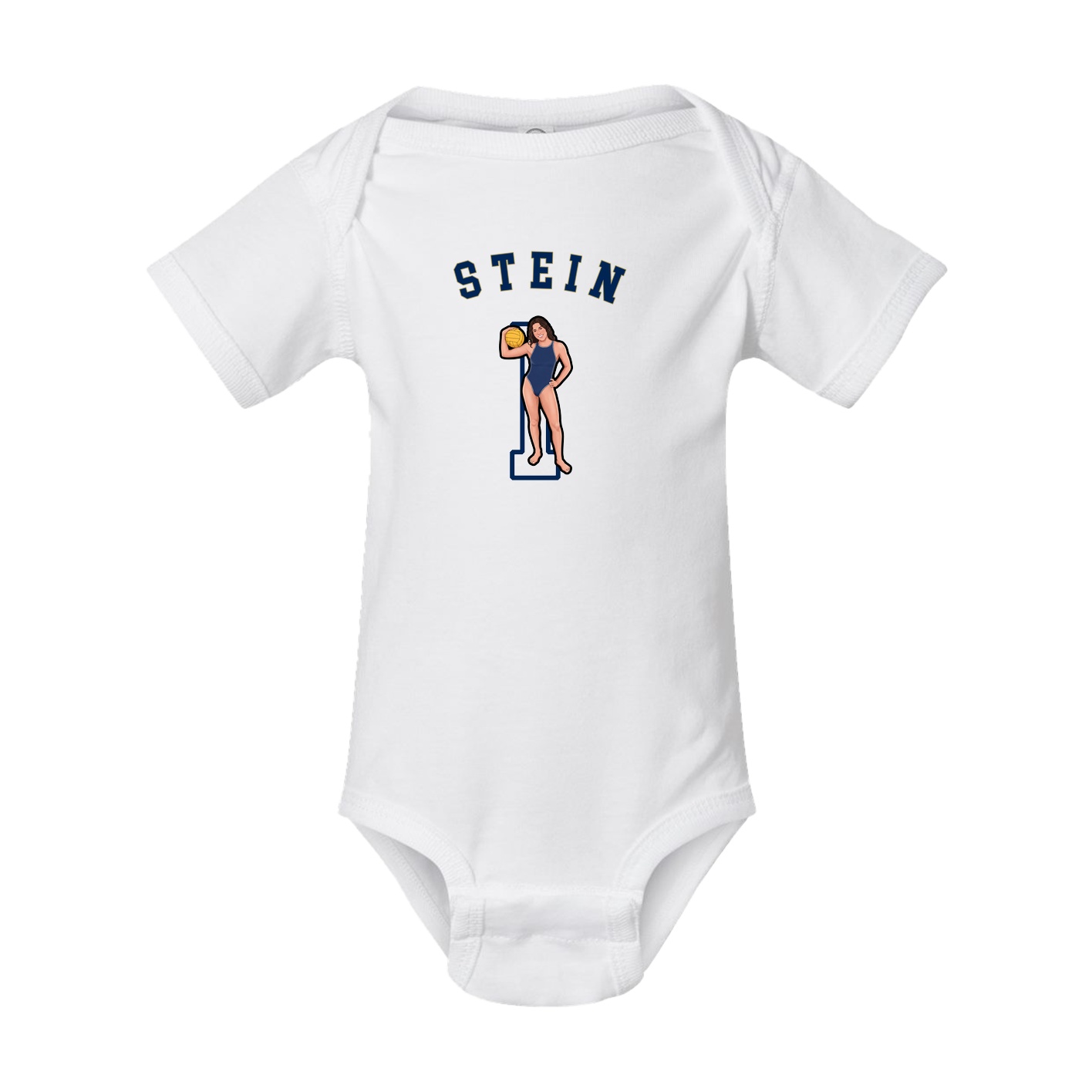Baby Onesie — Shirsey Arch in White