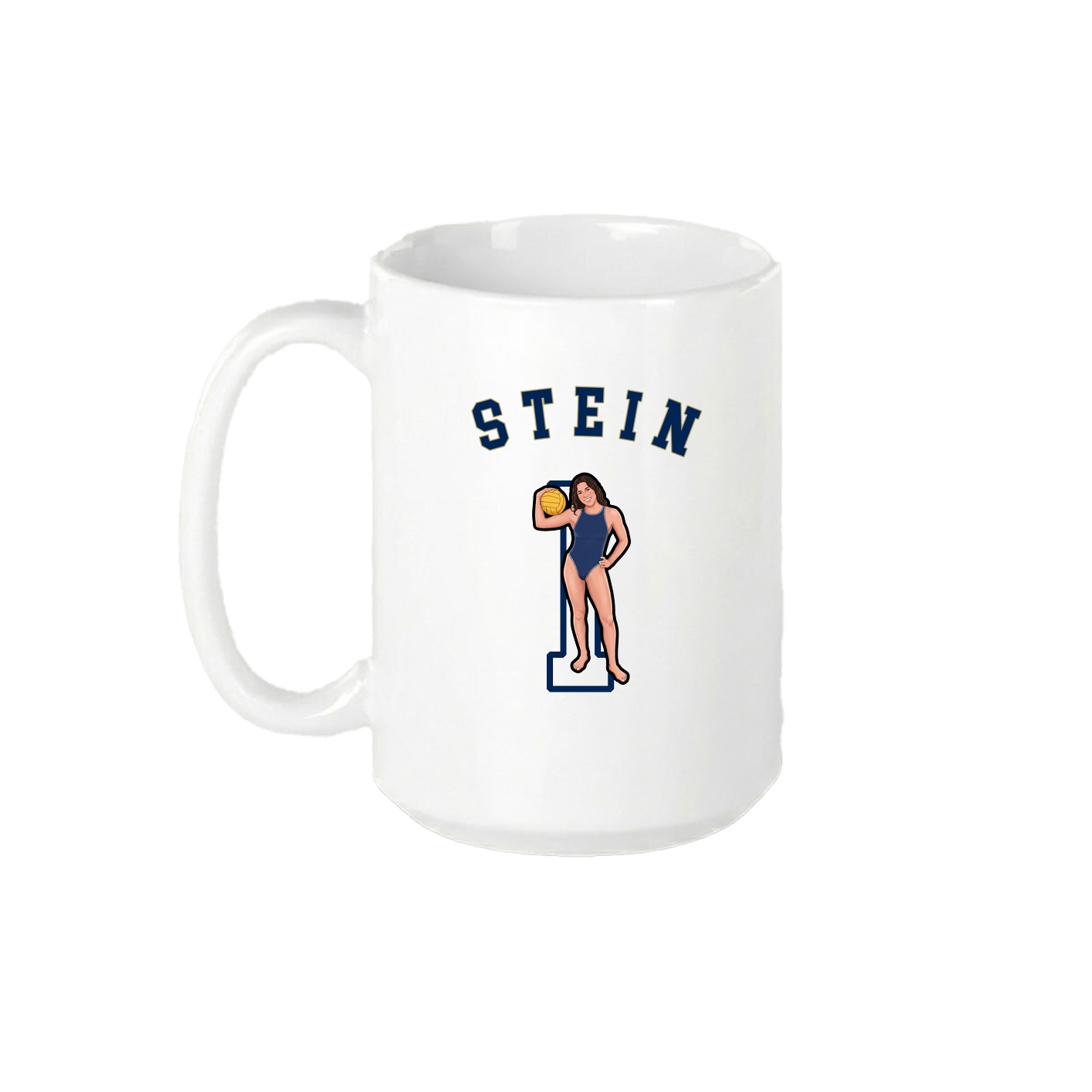 15oz Coffee Mug — Shirsey Arch in White