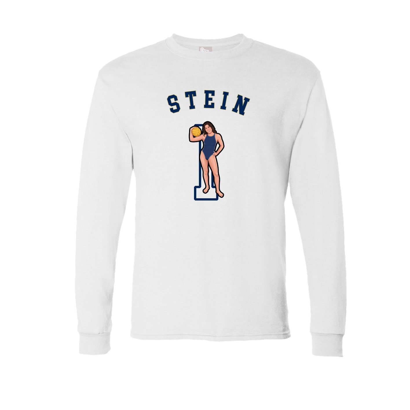 Long Sleeve Tee — Shirsey Arch in White