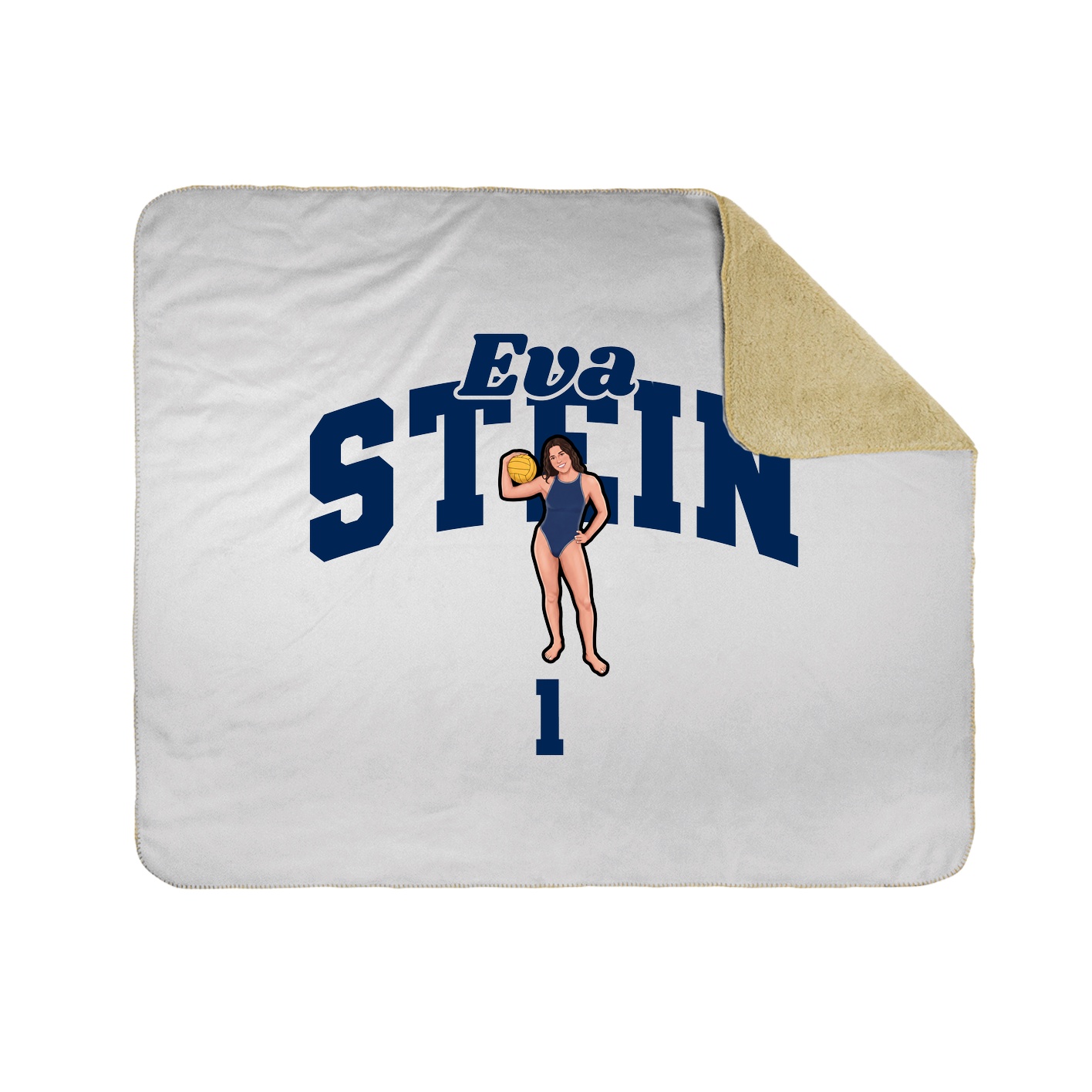 Throw Blanket — Signature Arch in White