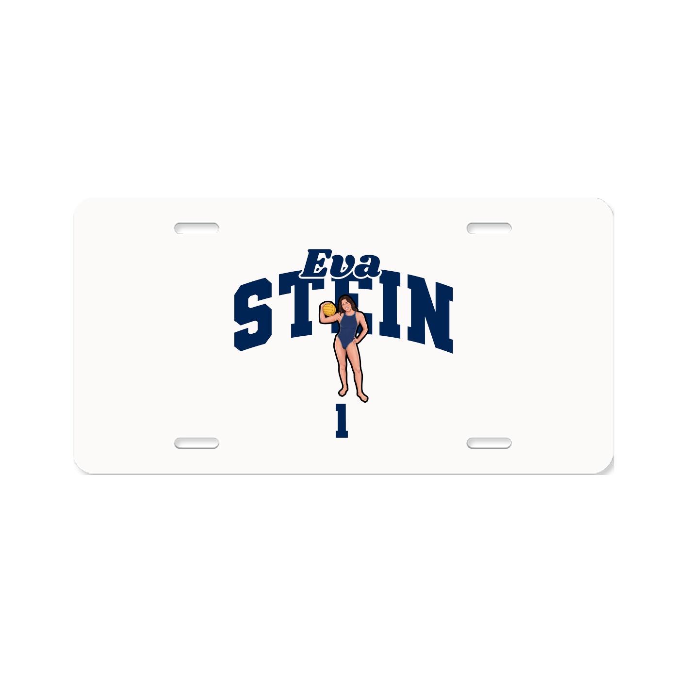 License Plate — Signature Arch in Classic
