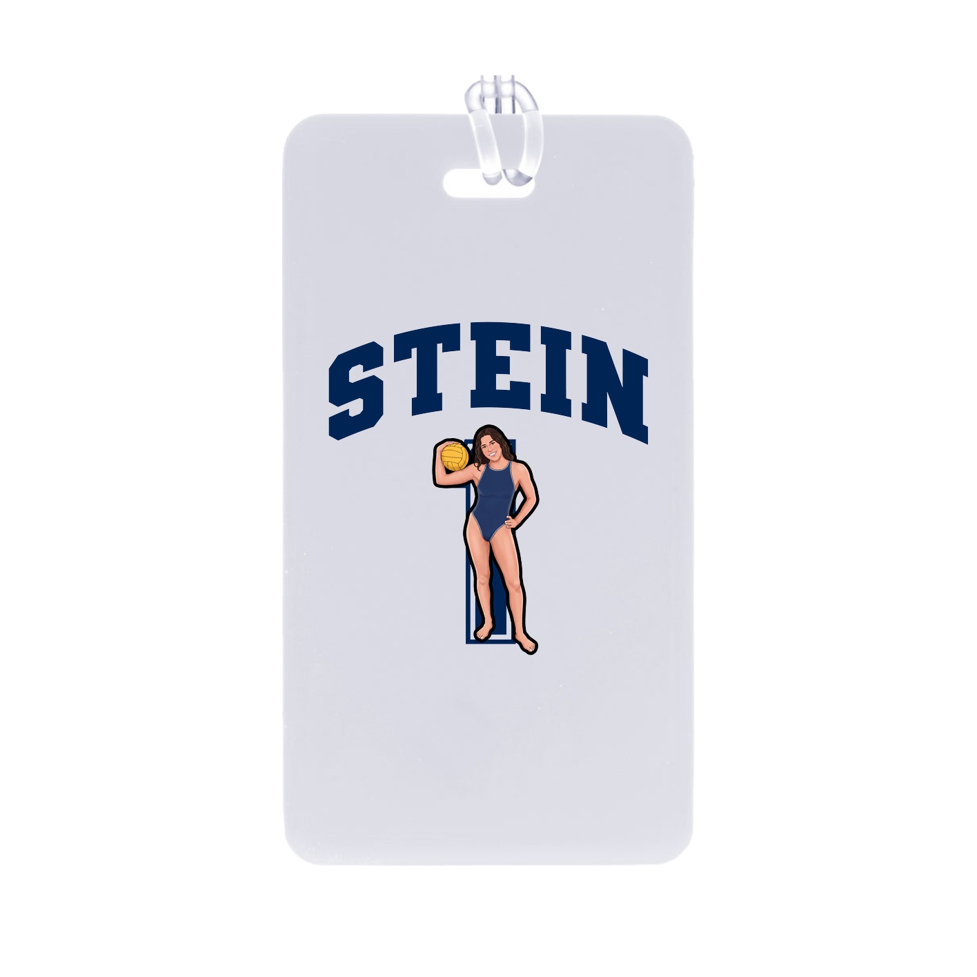 Bag Tag — Number in Classic