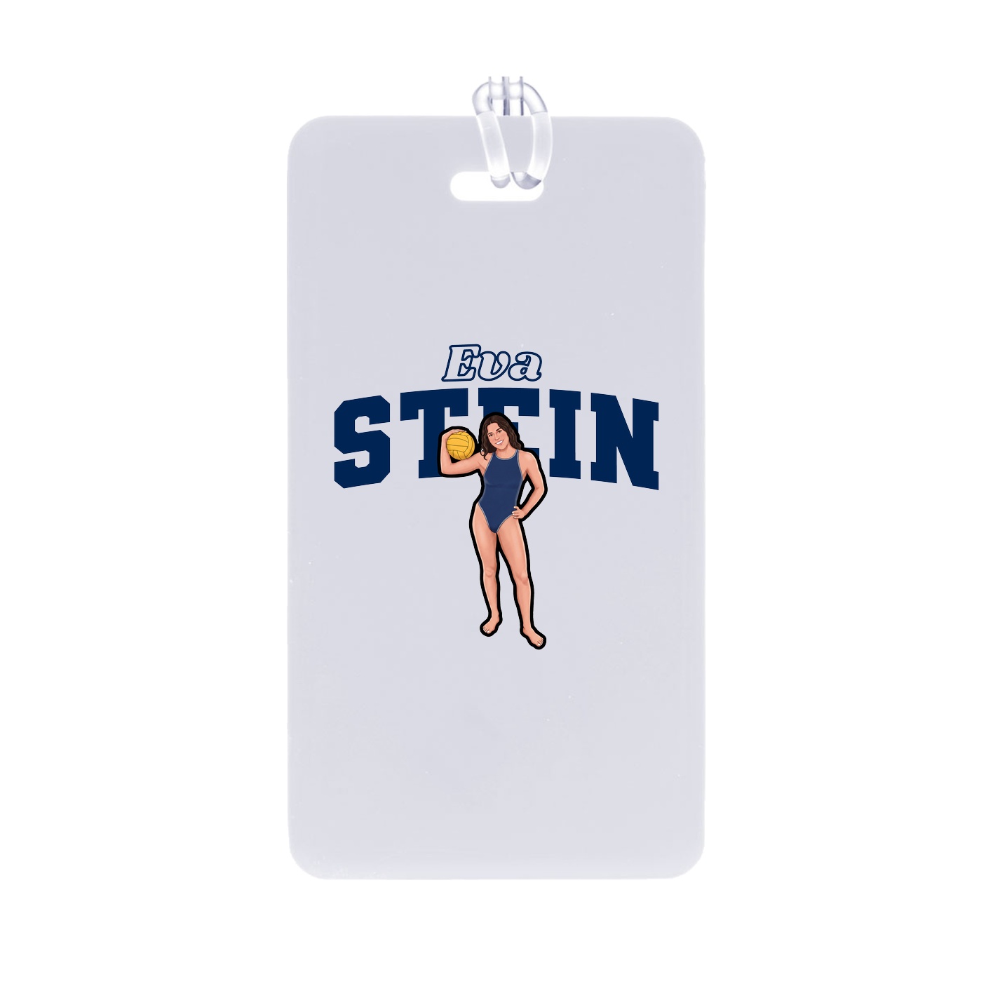 Bag Tag — Name Arch in Classic