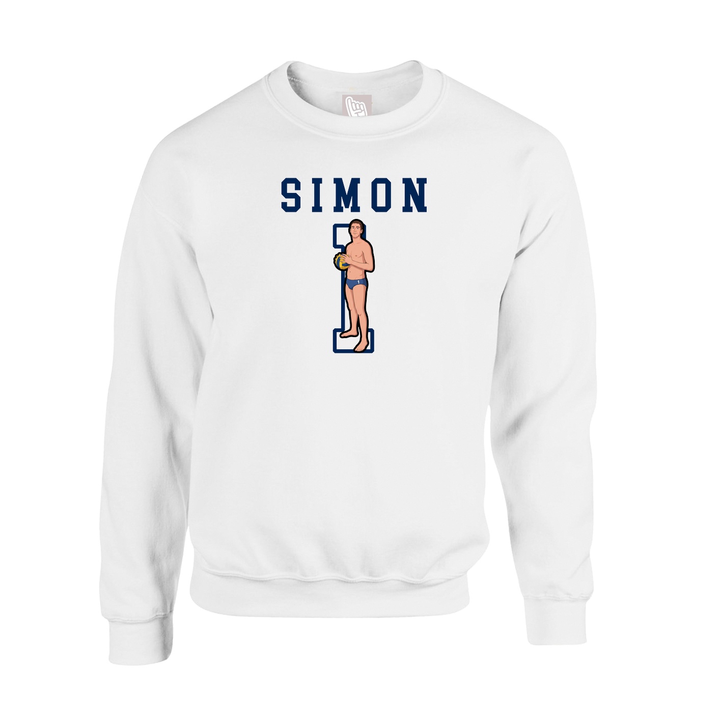 Fleece Crew — Shirsey in White