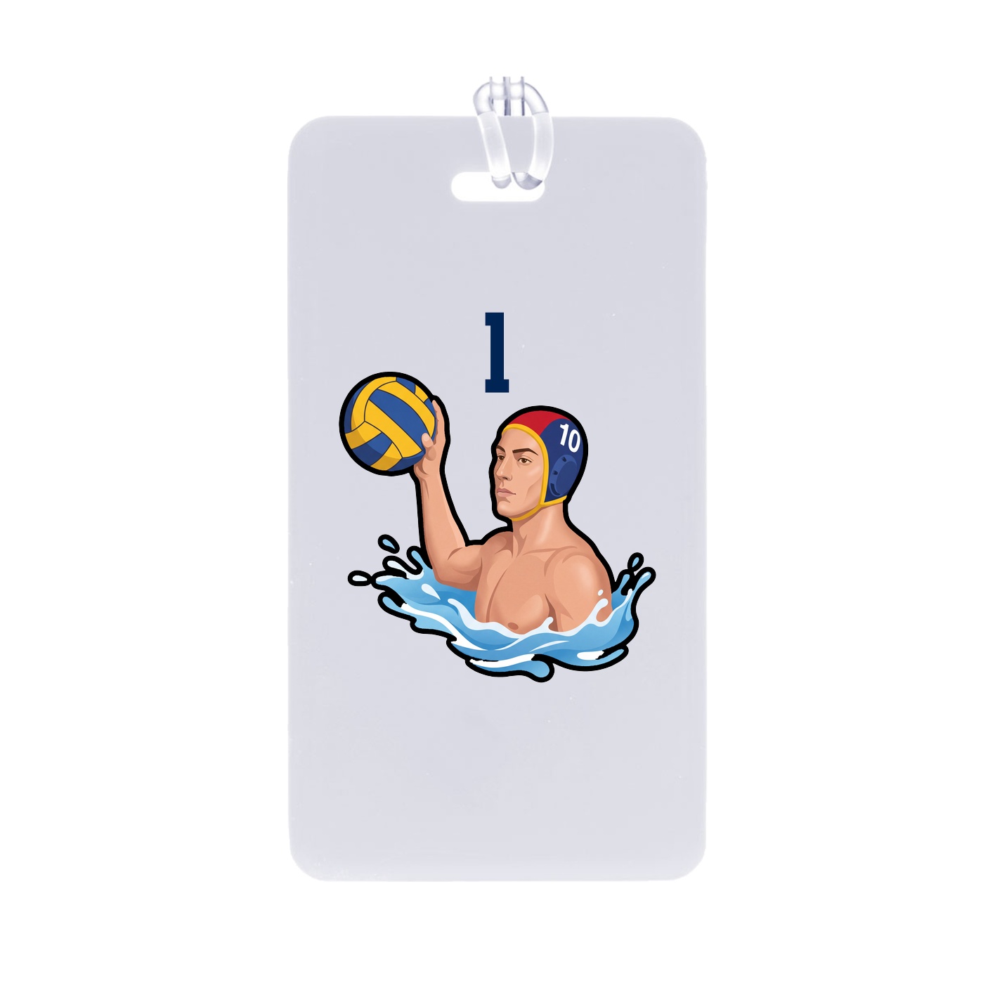 Bag Tag — Number Top in Classic