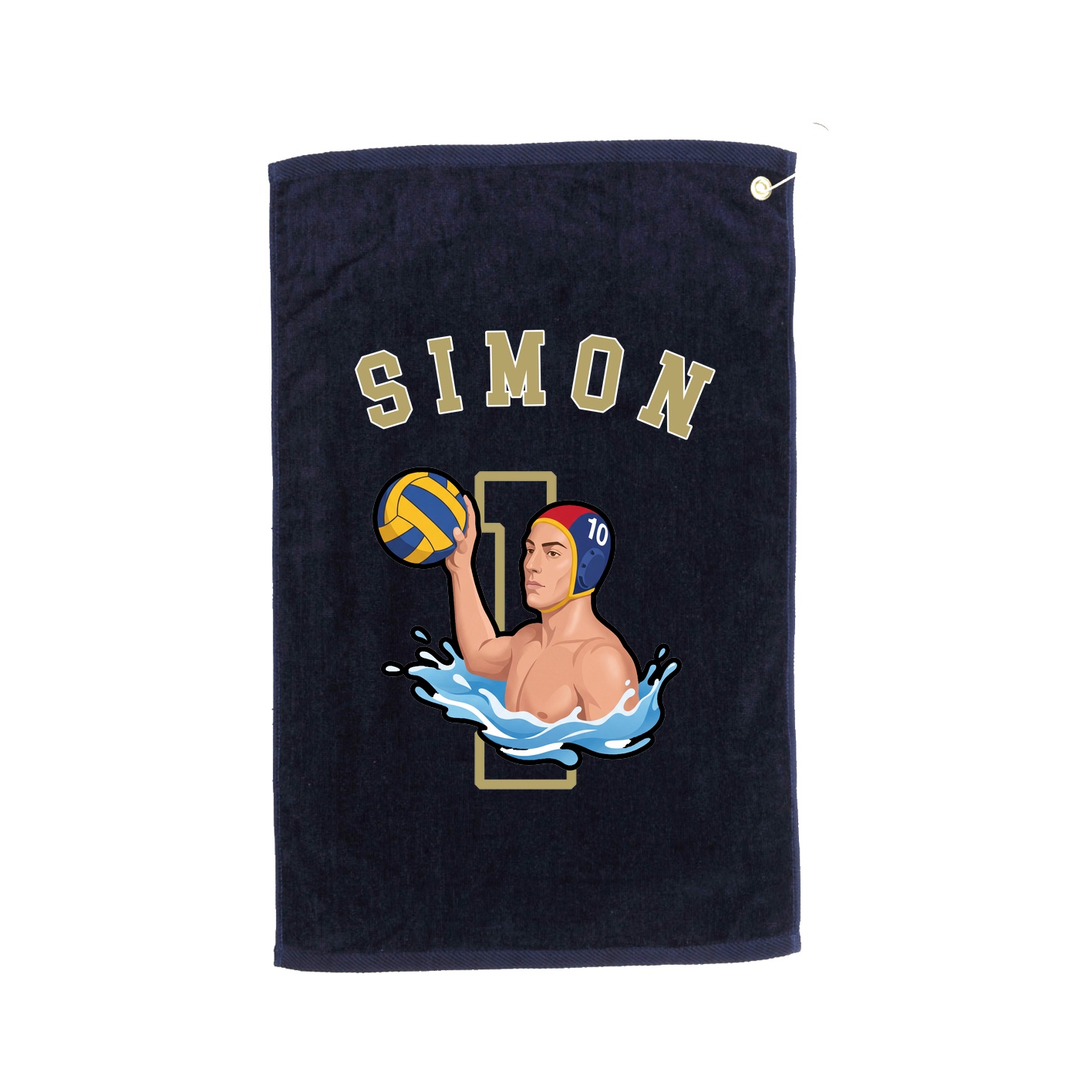 Golf Towel — Shirsey Arch in Navy