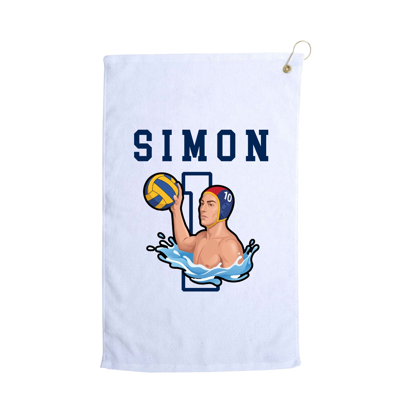 Golf Towel — Shirsey in White