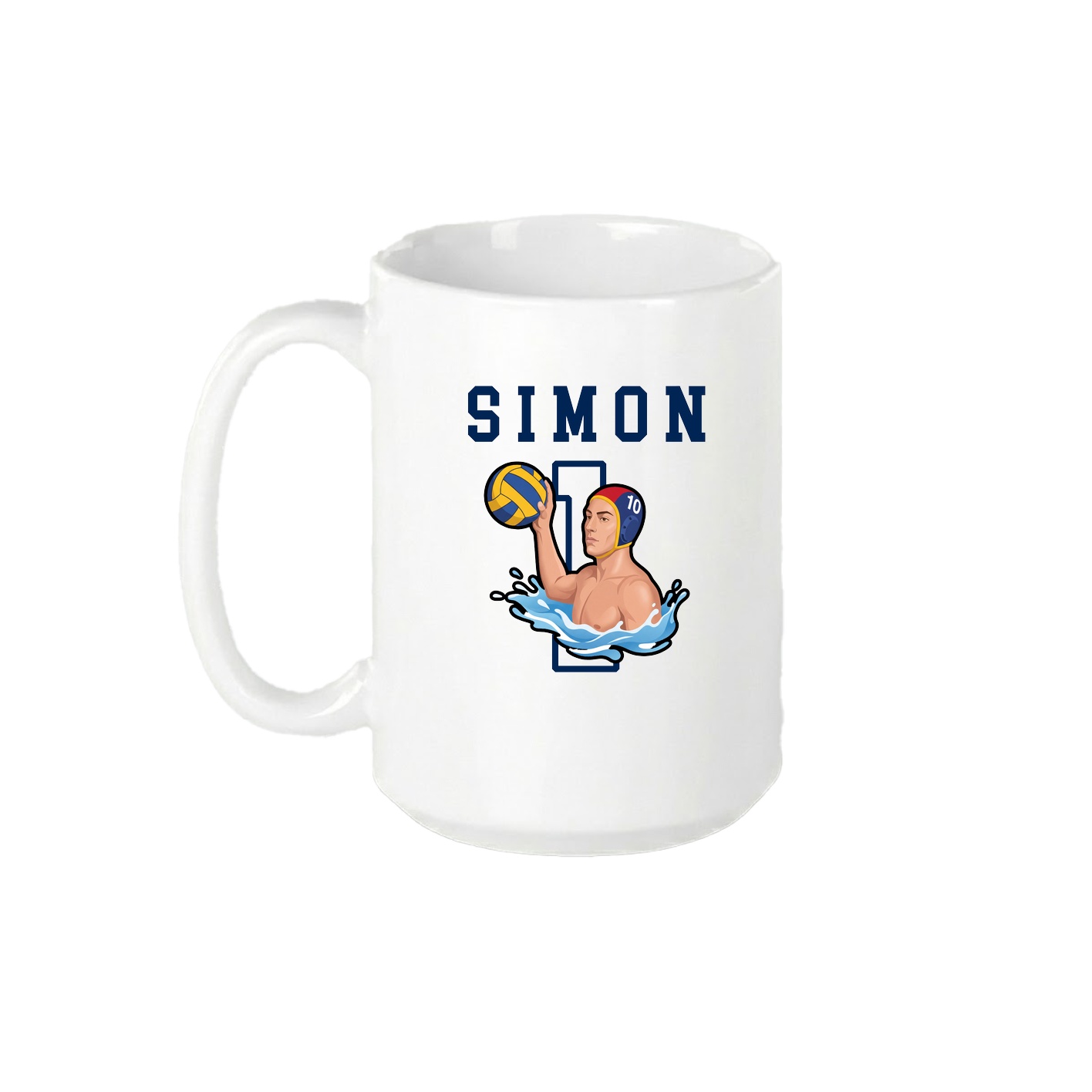 15oz Coffee Mug — Shirsey in White