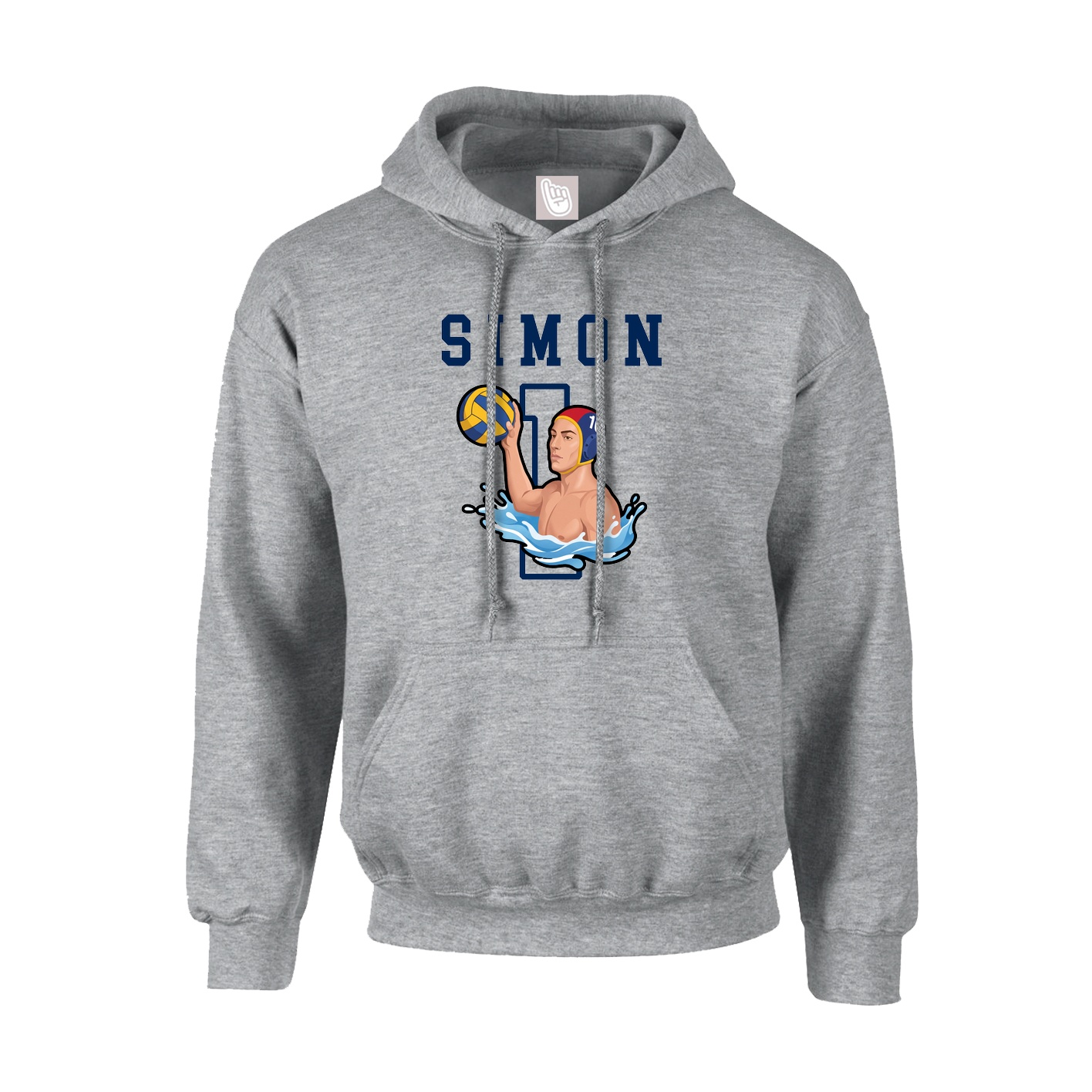 Hoodie — Shirsey in Grey