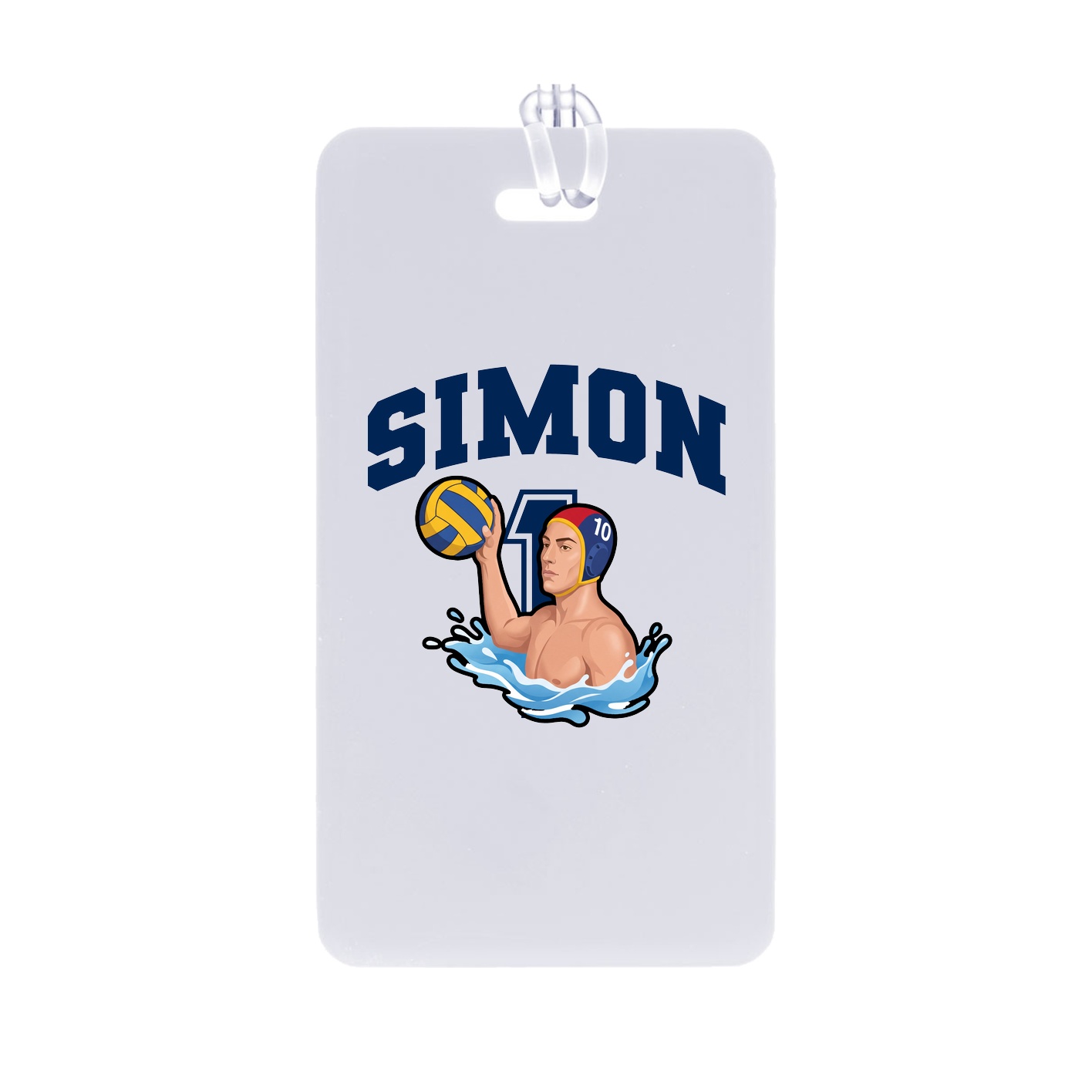Bag Tag — Number in Classic