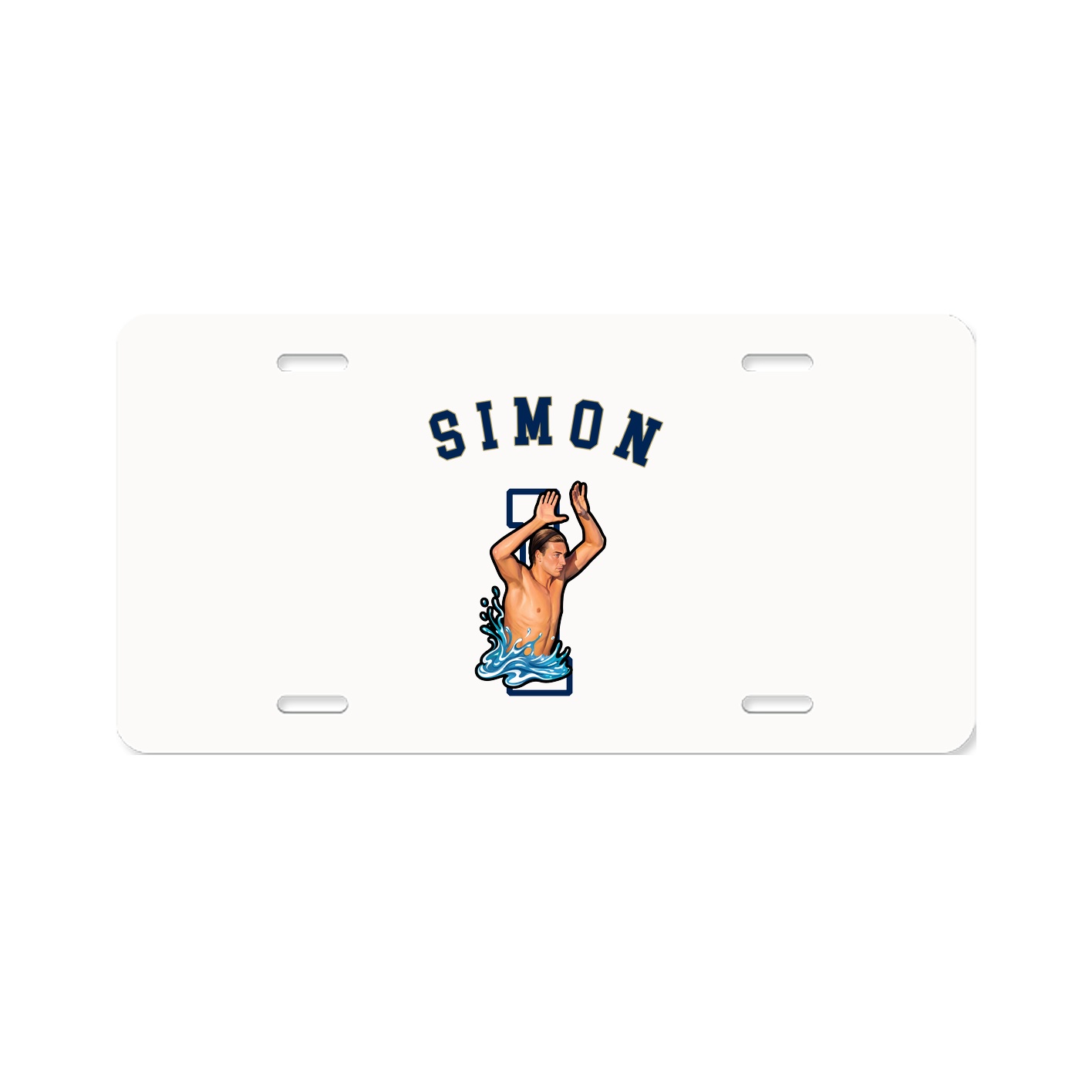 License Plate — Shirsey Arch in Classic