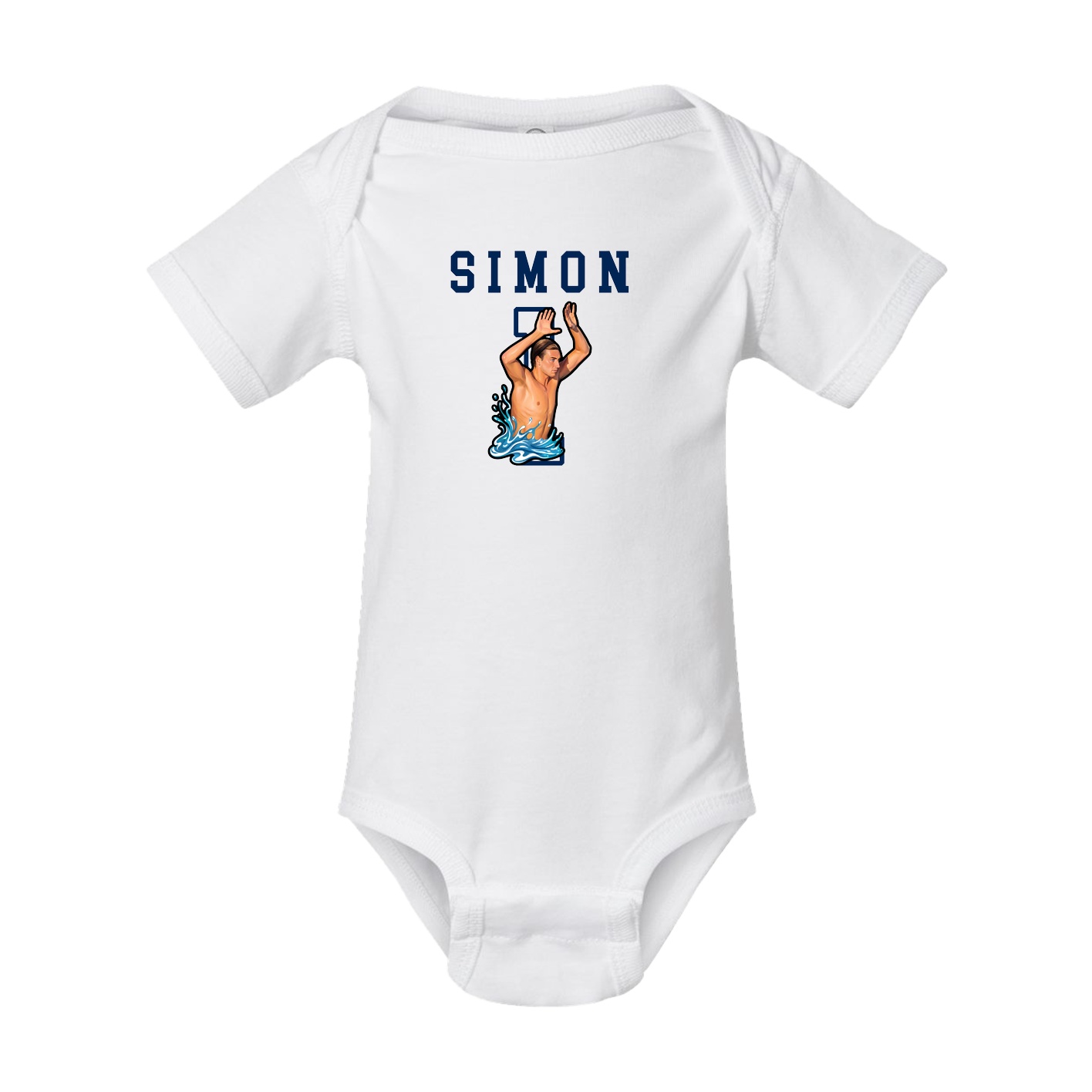 Baby Onesie — Shirsey in White