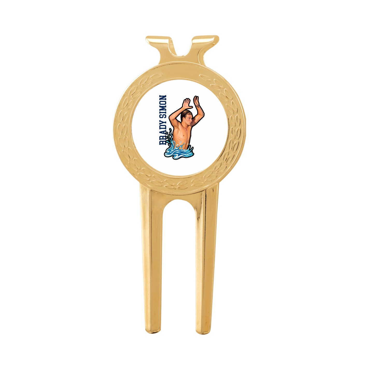 Divot Tool with Ball Marker — Name Vertical in Classic