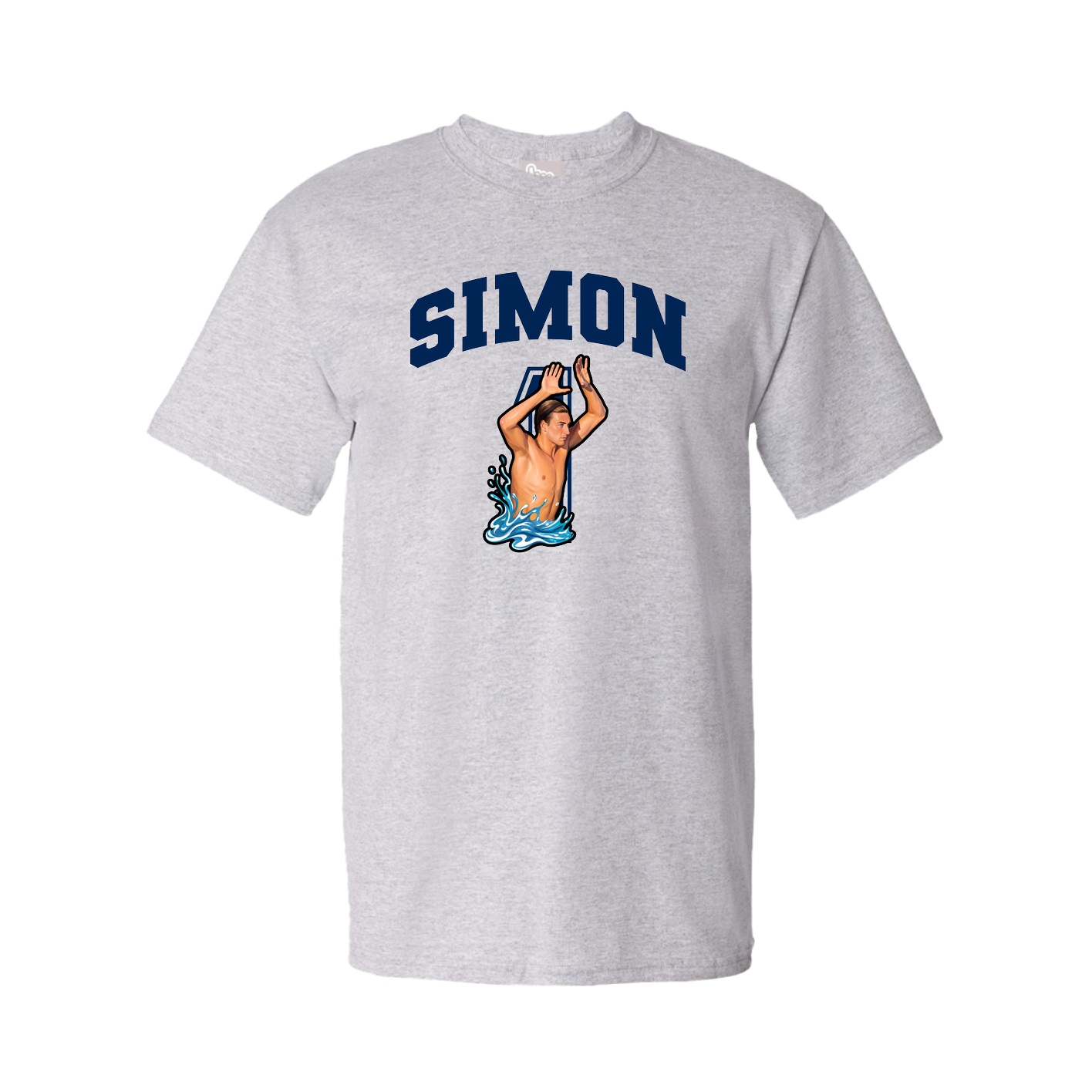 Tee — Number in Grey