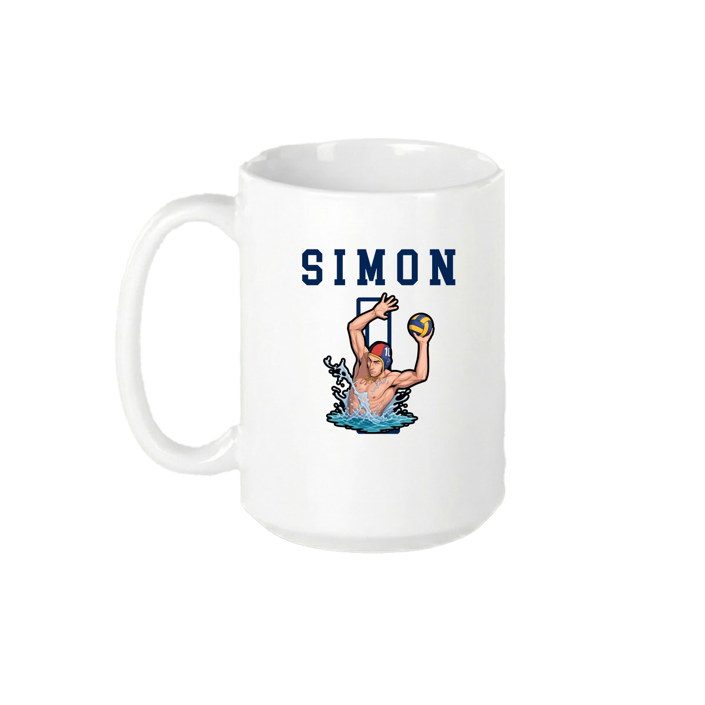 15oz Coffee Mug — Shirsey in White
