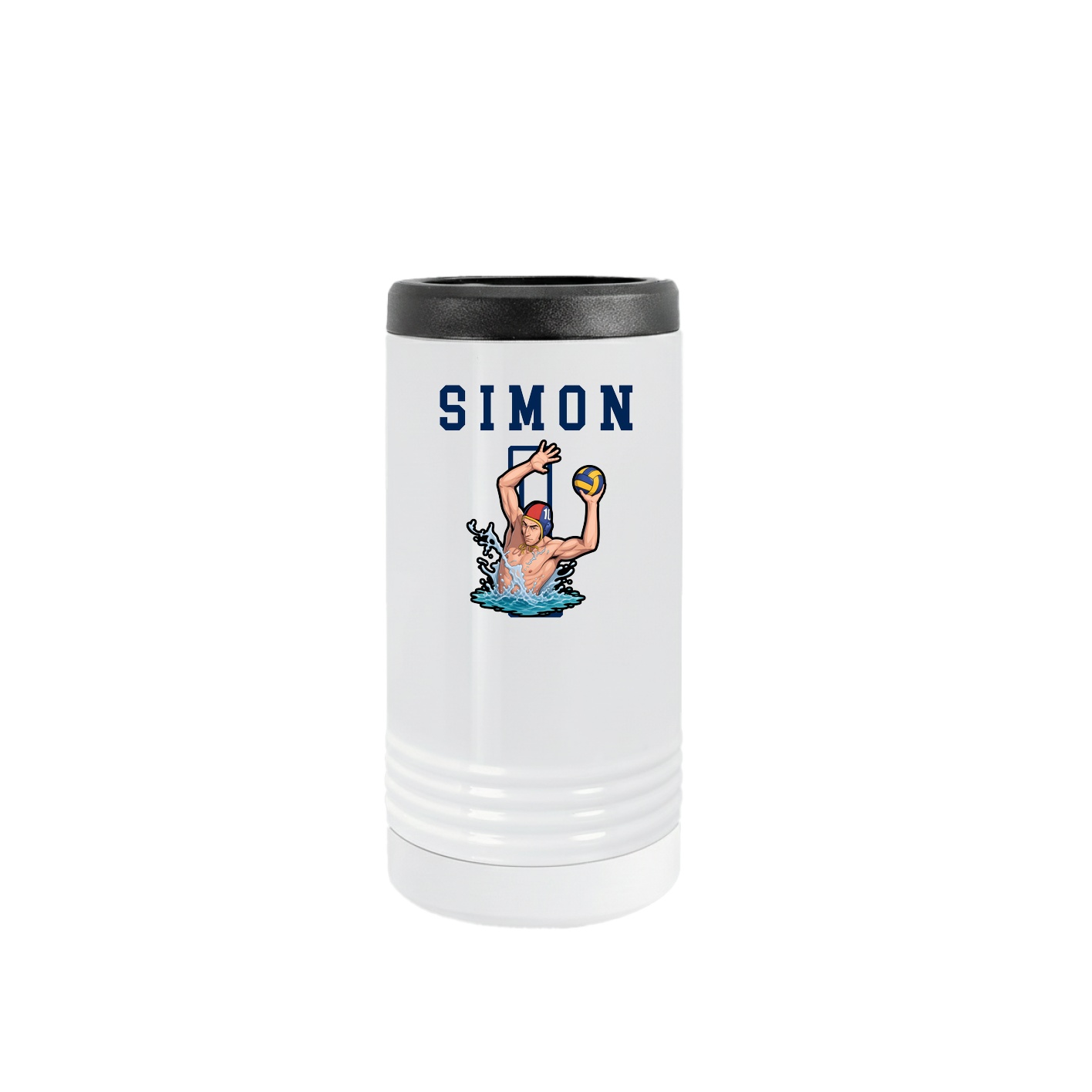 Slim Beverage Holder — Shirsey in White