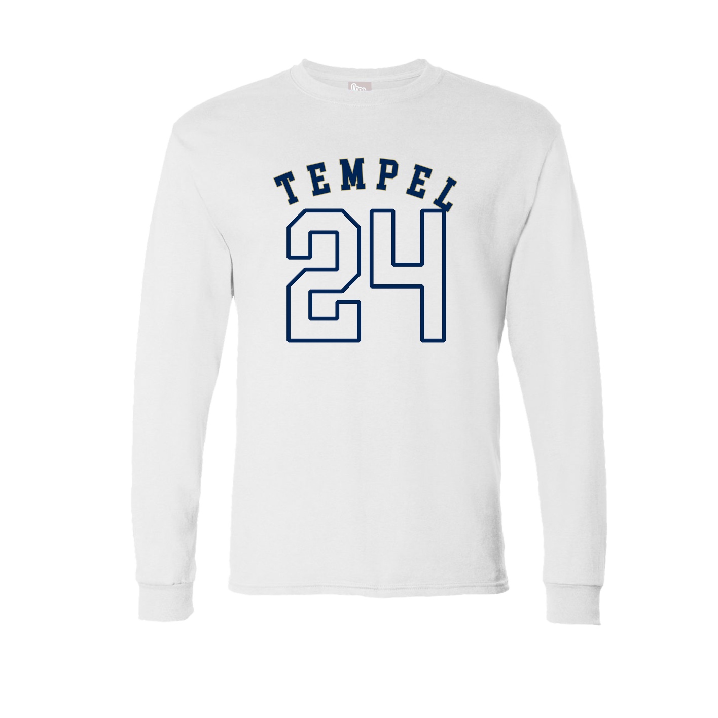 Long Sleeve Tee — Shirsey Arch in White
