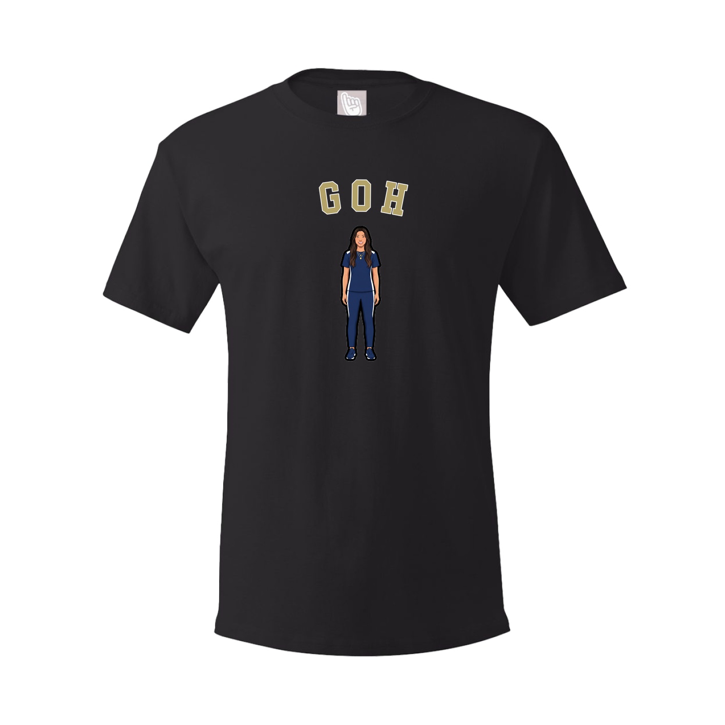 Youth Tee — Shirsey Arch in Black