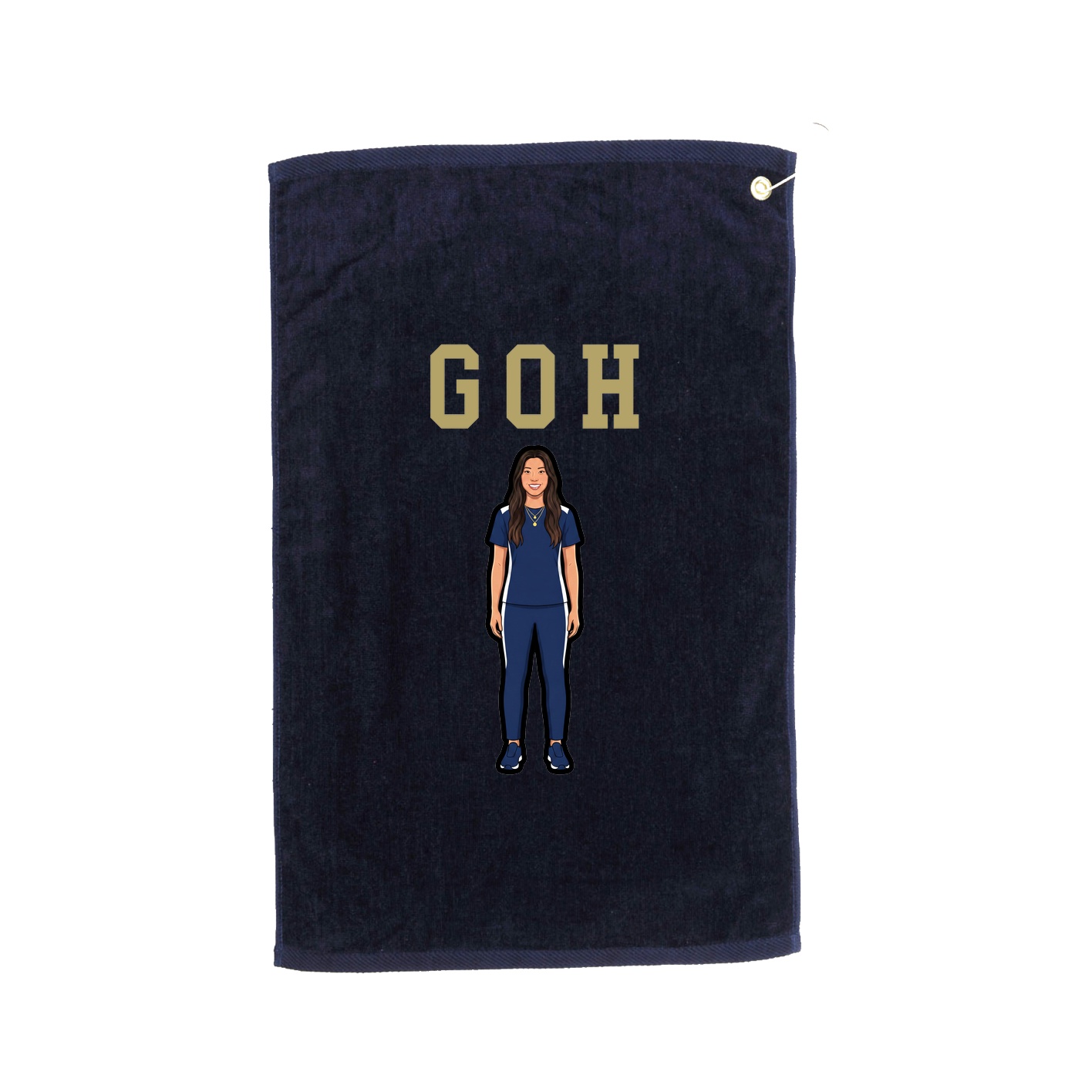 Golf Towel — Shirsey in Navy
