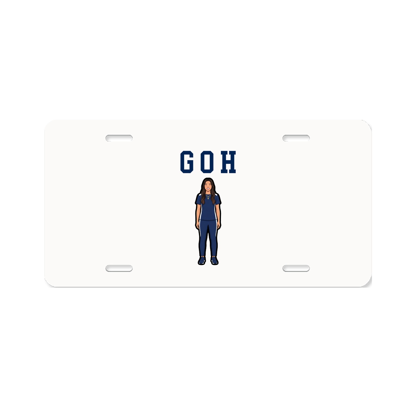 License Plate — Shirsey in Classic