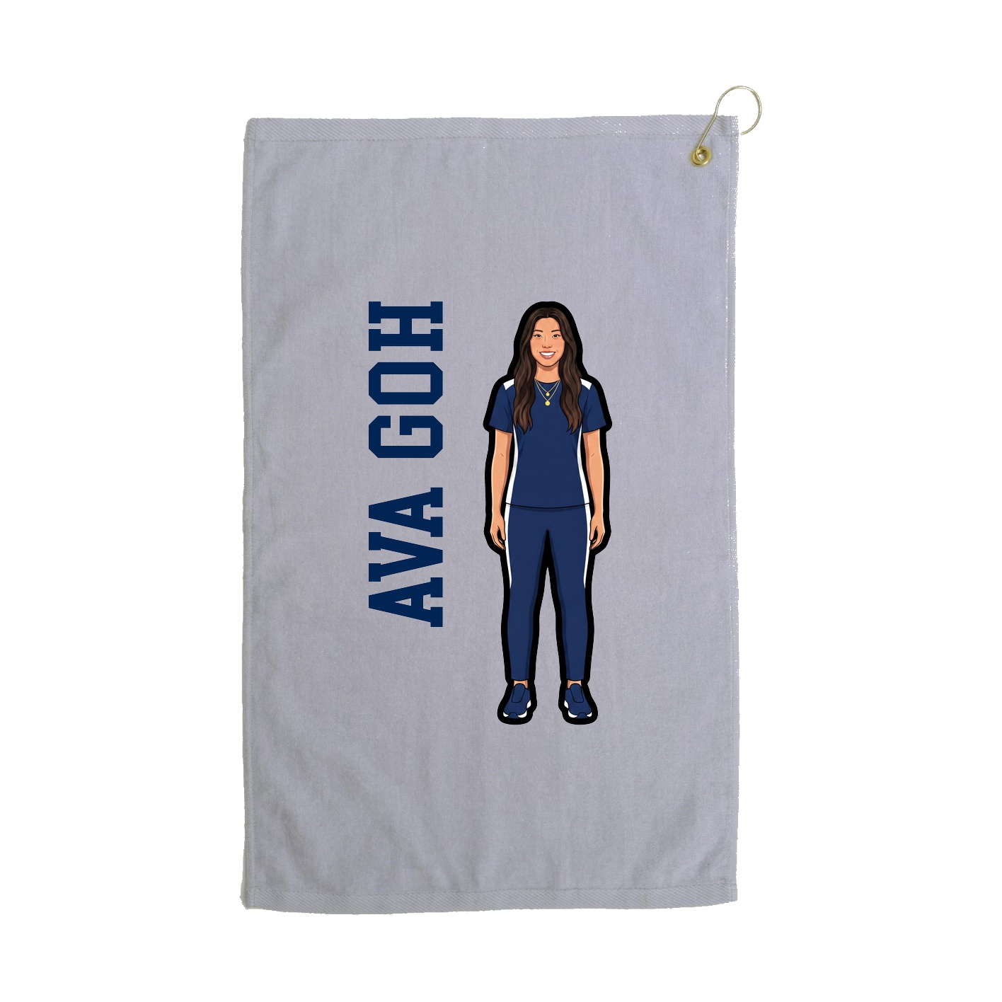 Terry Velour Golf Towel
