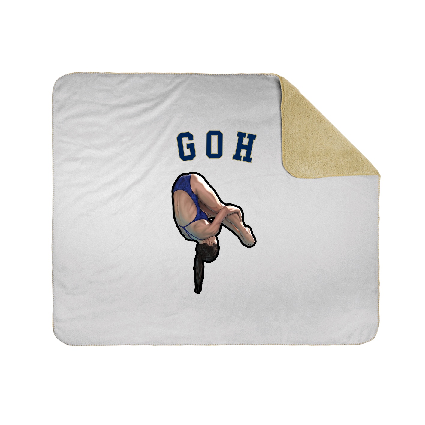 Throw Blanket — Shirsey Arch in White