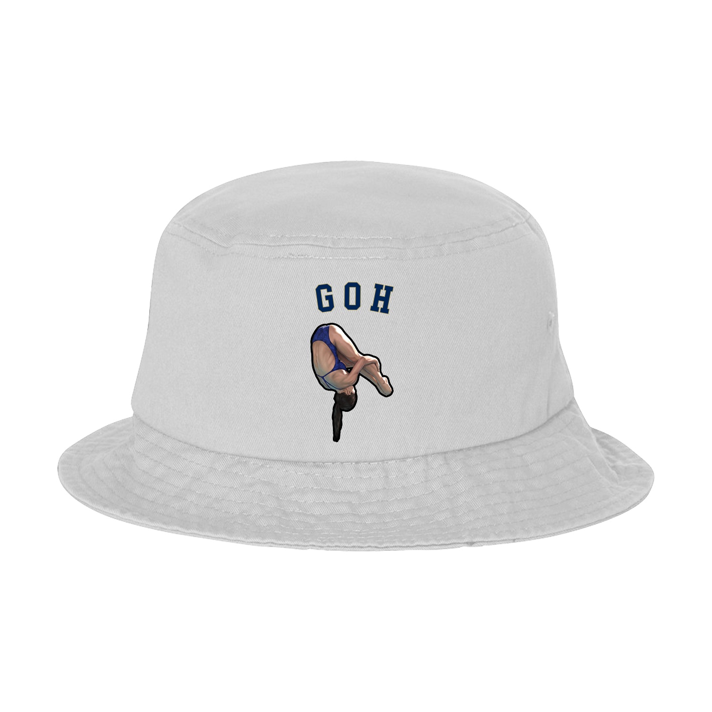 Bucket Cap — Shirsey Arch in White