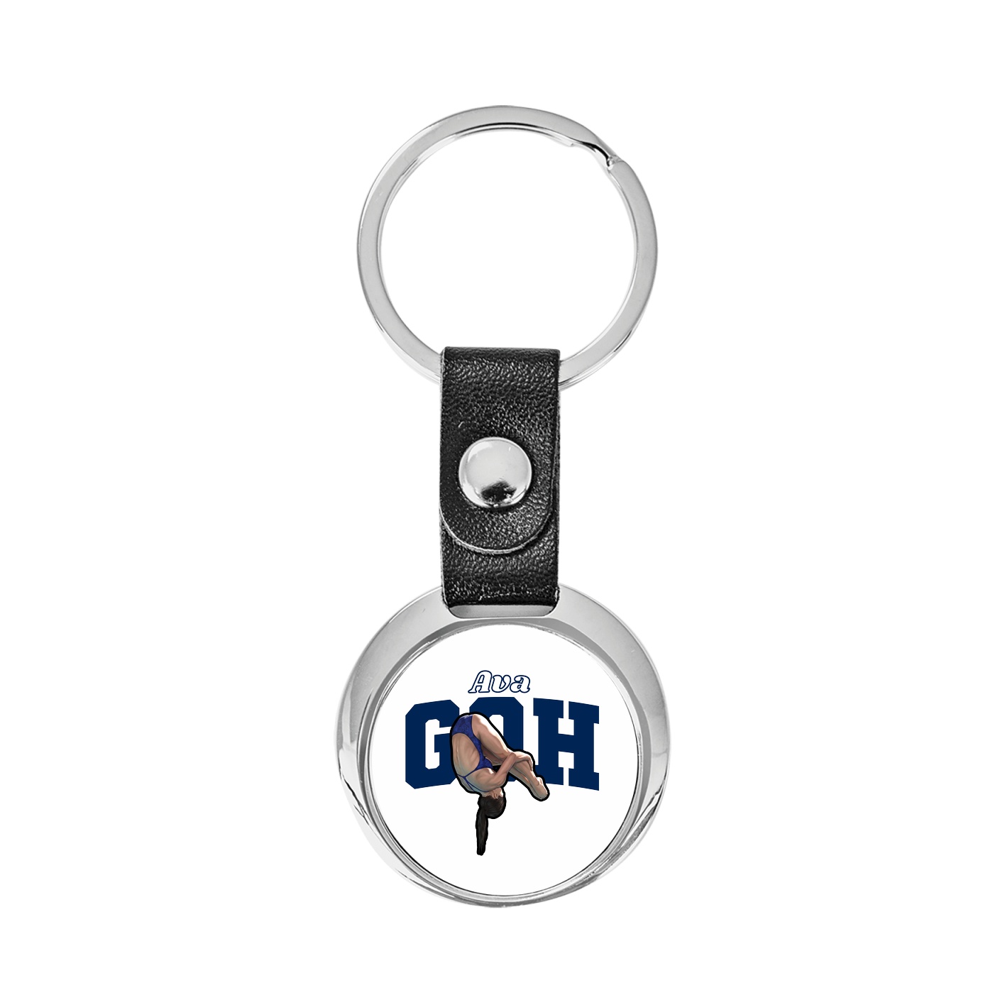 Key Chain — Name Arch in Classic