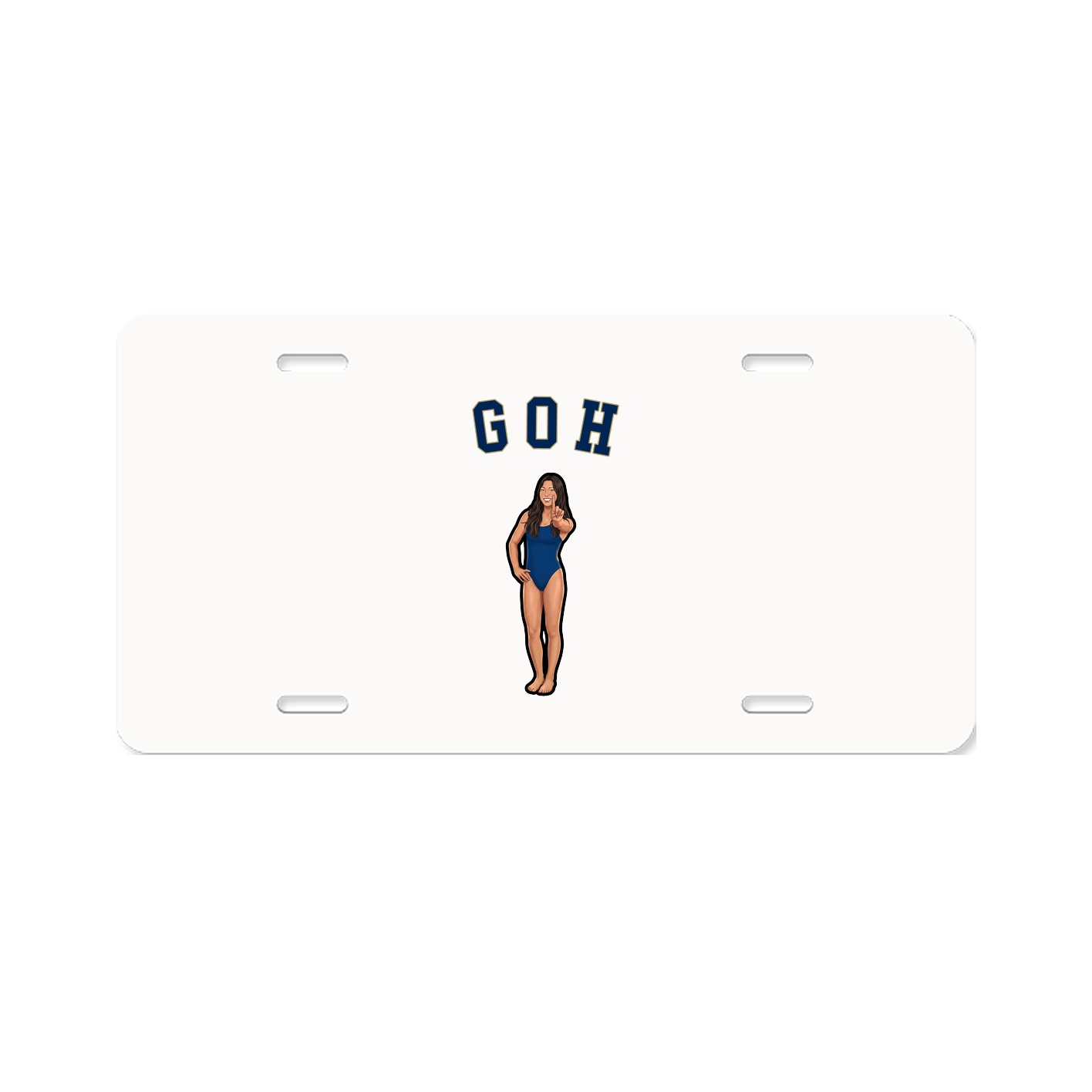 License Plate — Shirsey Arch in Classic