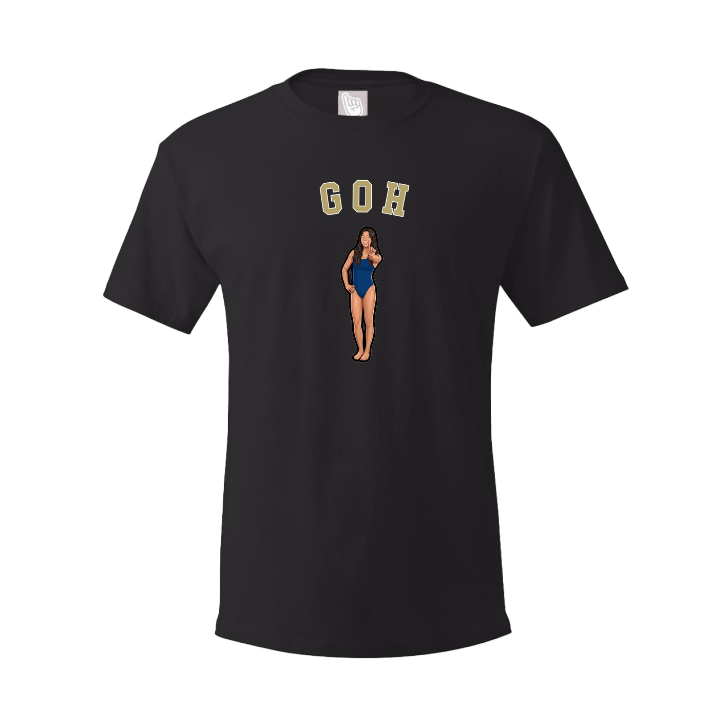 Youth Tee — Shirsey Arch in Black