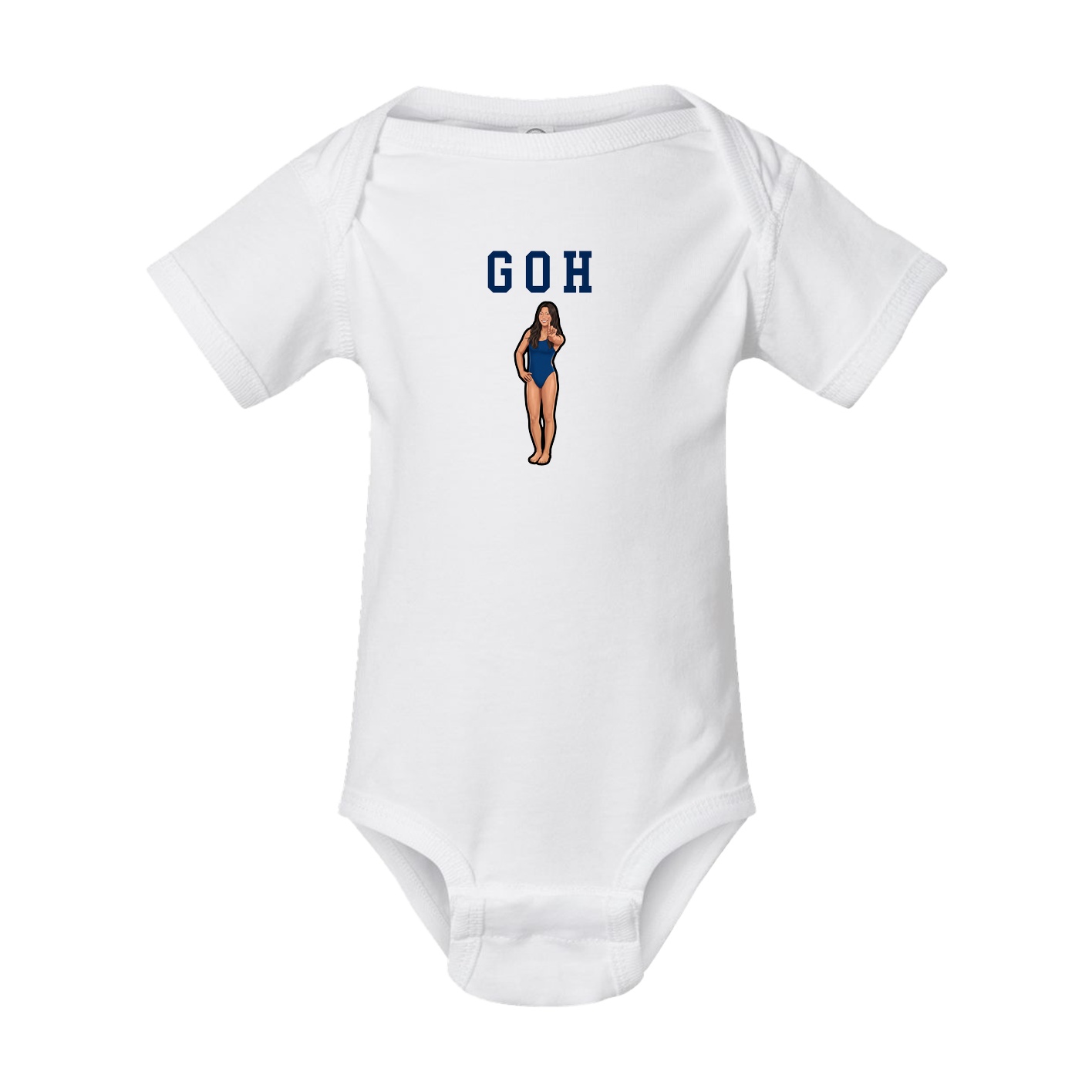 Baby Onesie — Shirsey in White