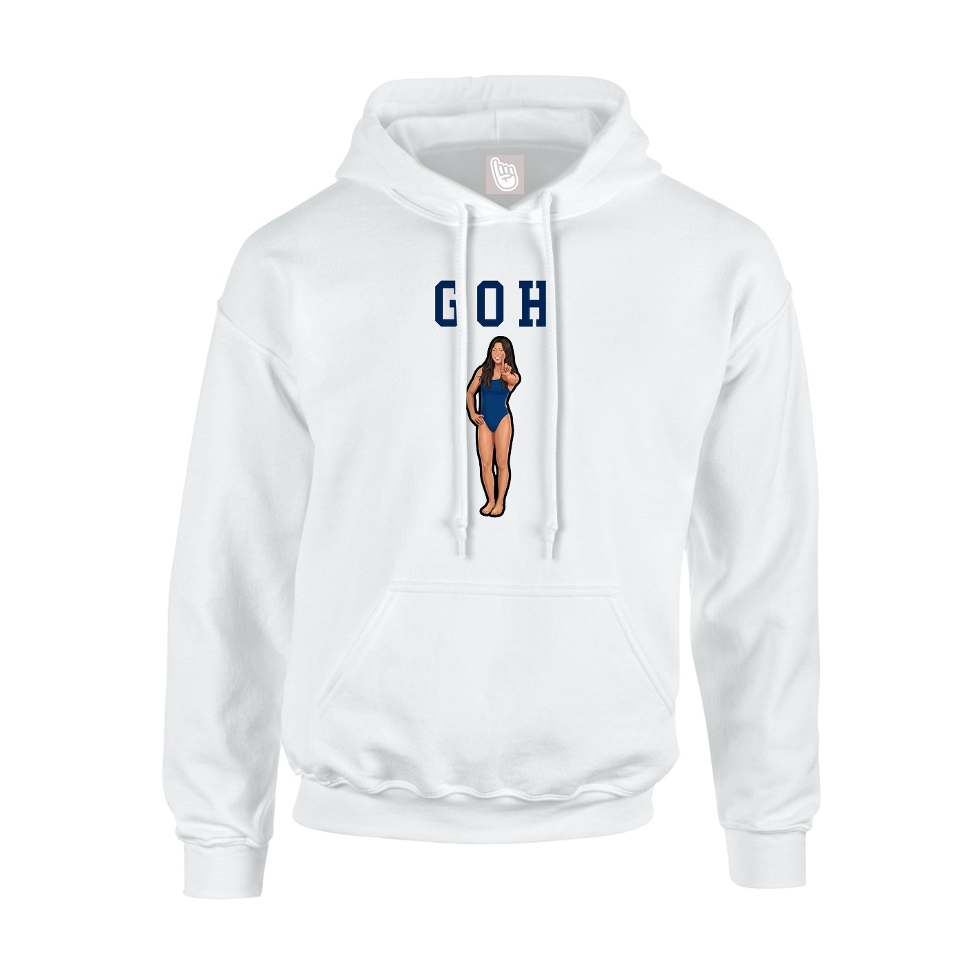 Youth Hoodie — Shirsey in White
