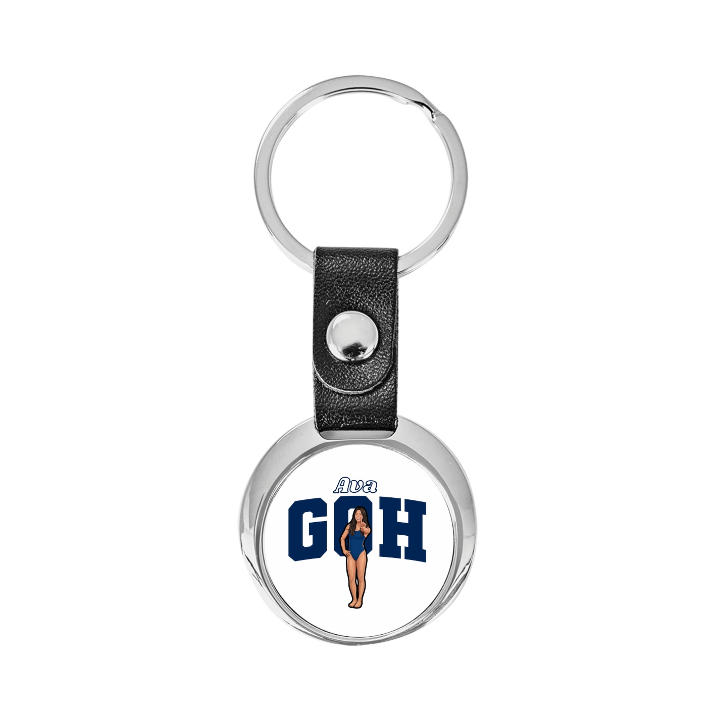 Key Chain — Name Arch in Classic