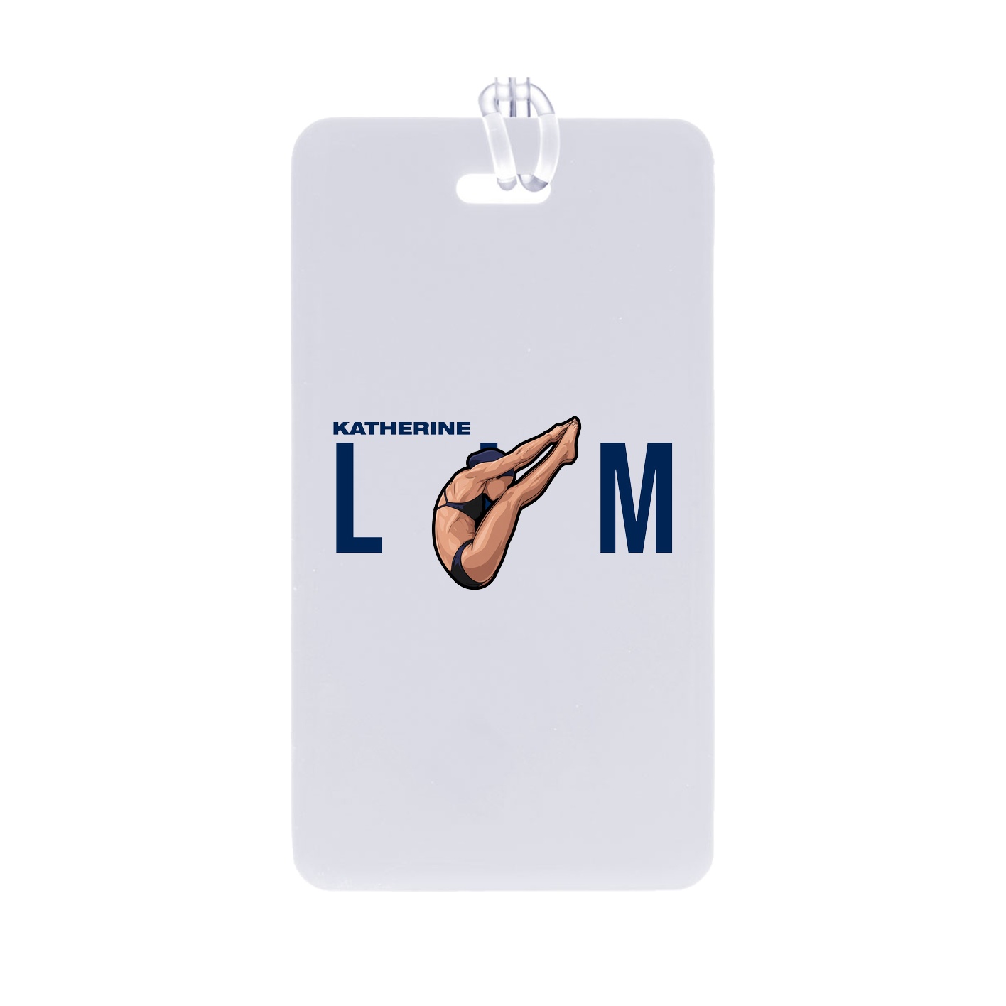 Bag Tag — Player Name in Classic