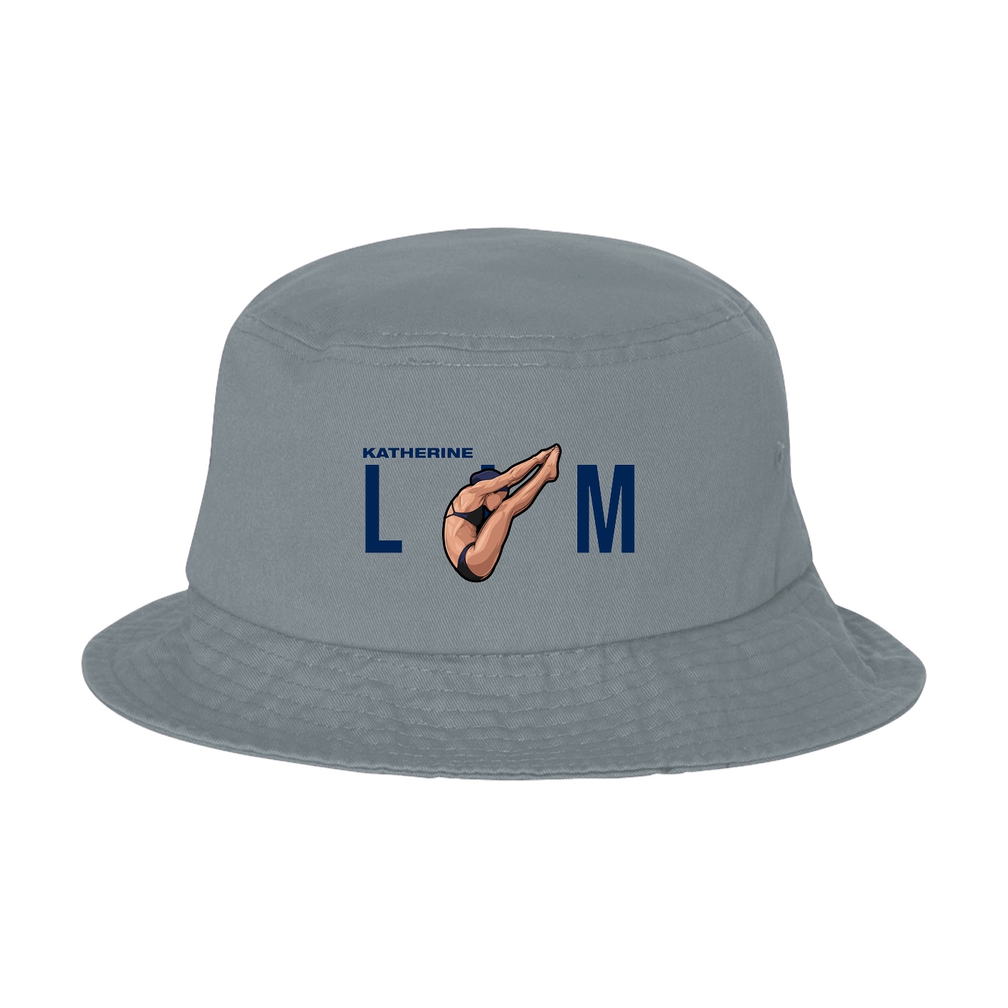 Bucket Cap — Player Name in Grey