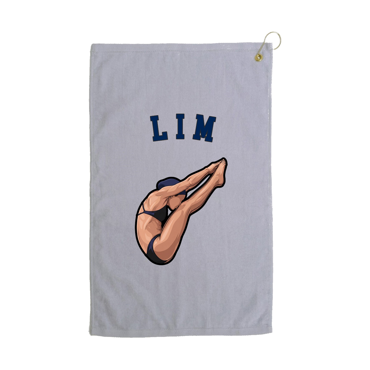 Golf Towel — Shirsey Arch in Grey