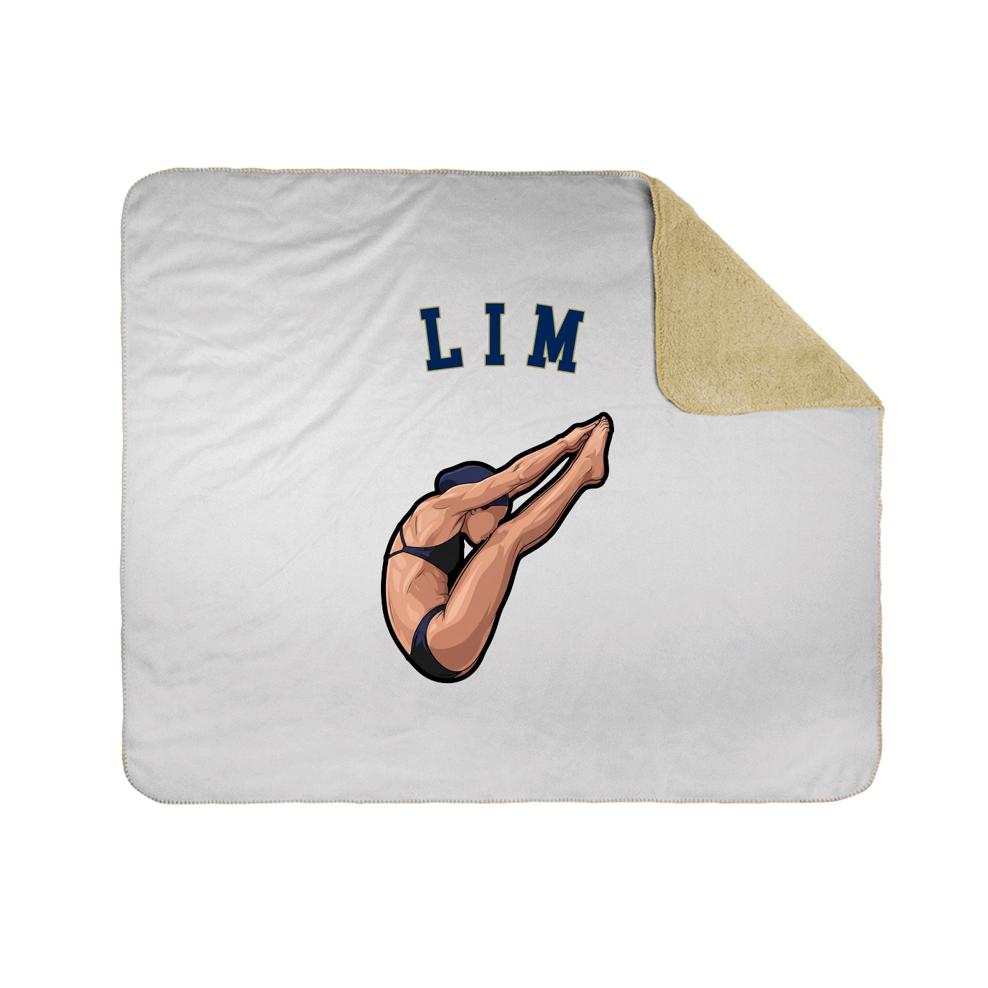 Throw Blanket — Shirsey Arch in White