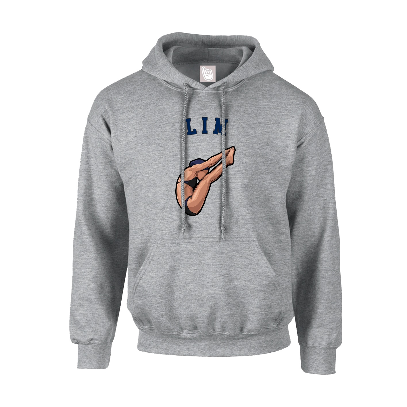 Hoodie — Shirsey Arch in Grey