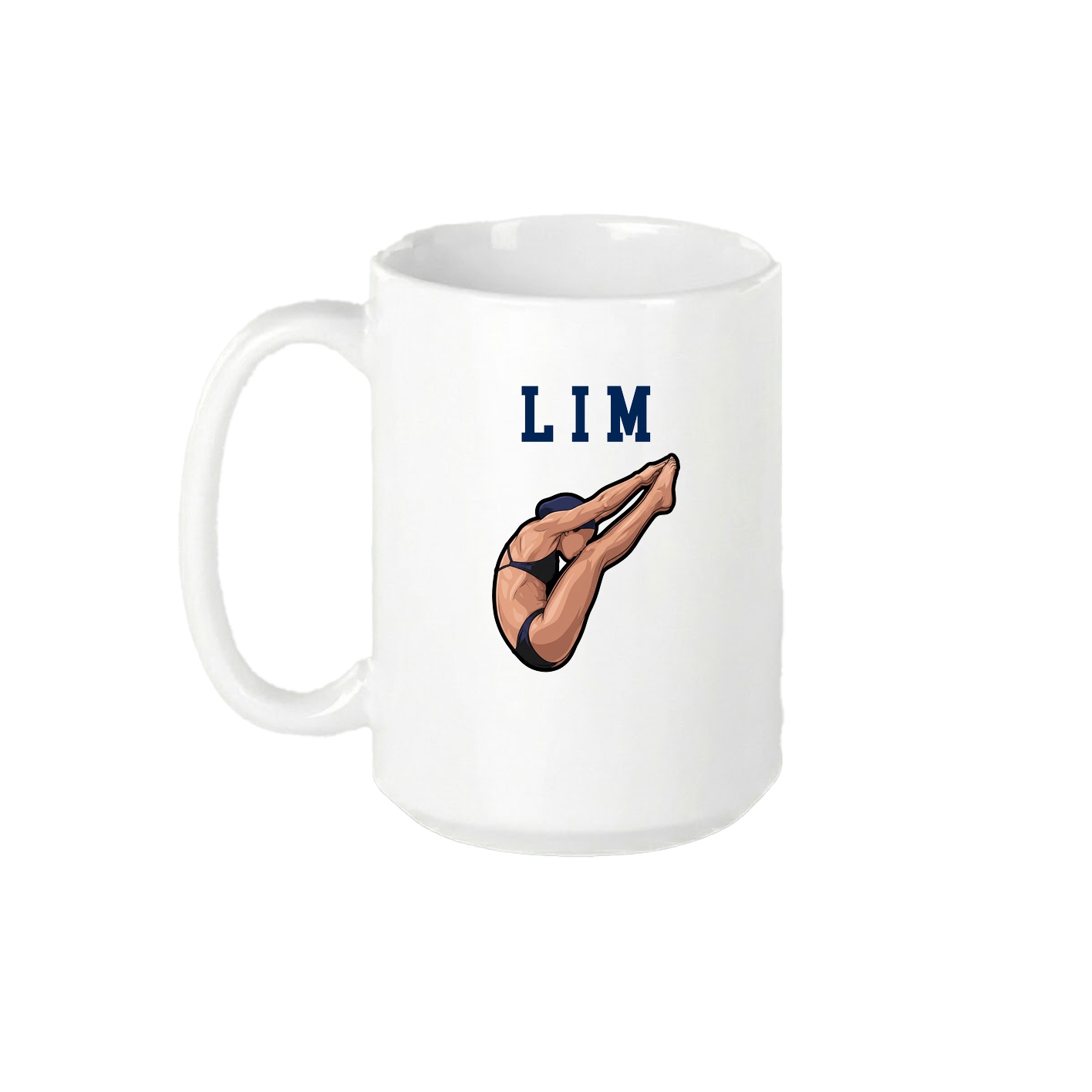 15oz Coffee Mug — Shirsey in White