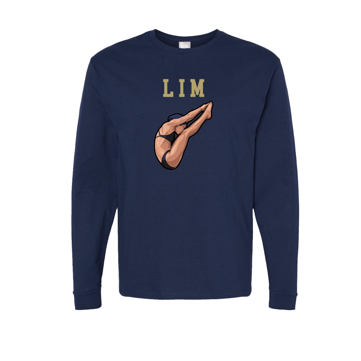 Long Sleeve Tee — Shirsey in Navy