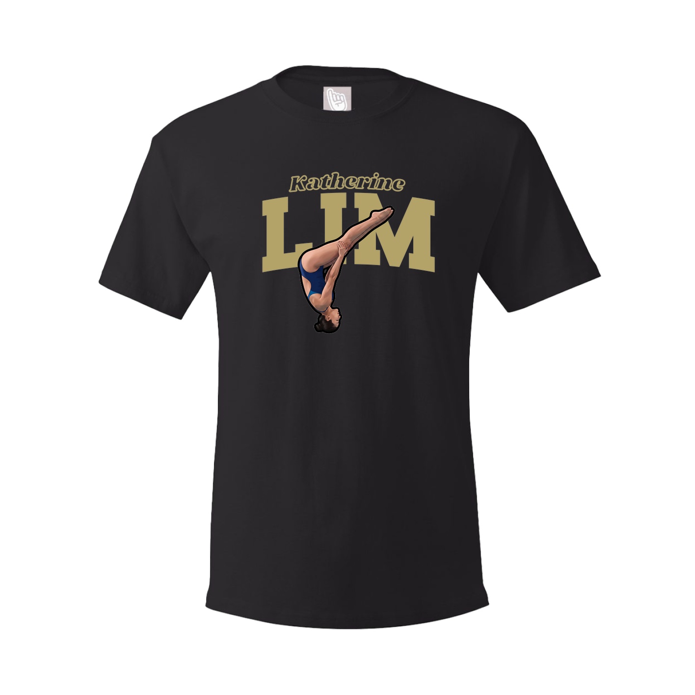 Tee — Name Arch in Black